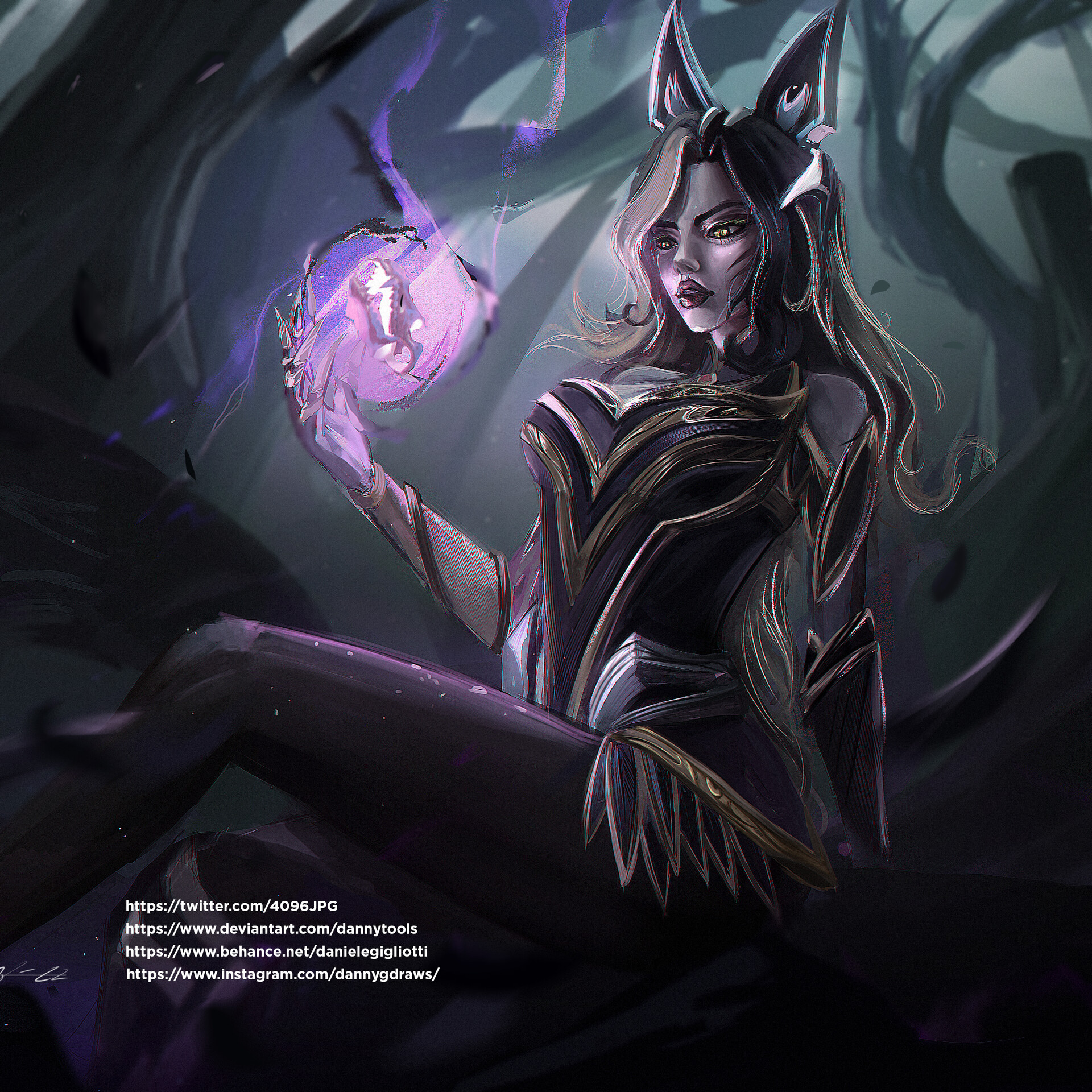 Coven Ahri League Of Legends Wallpapers