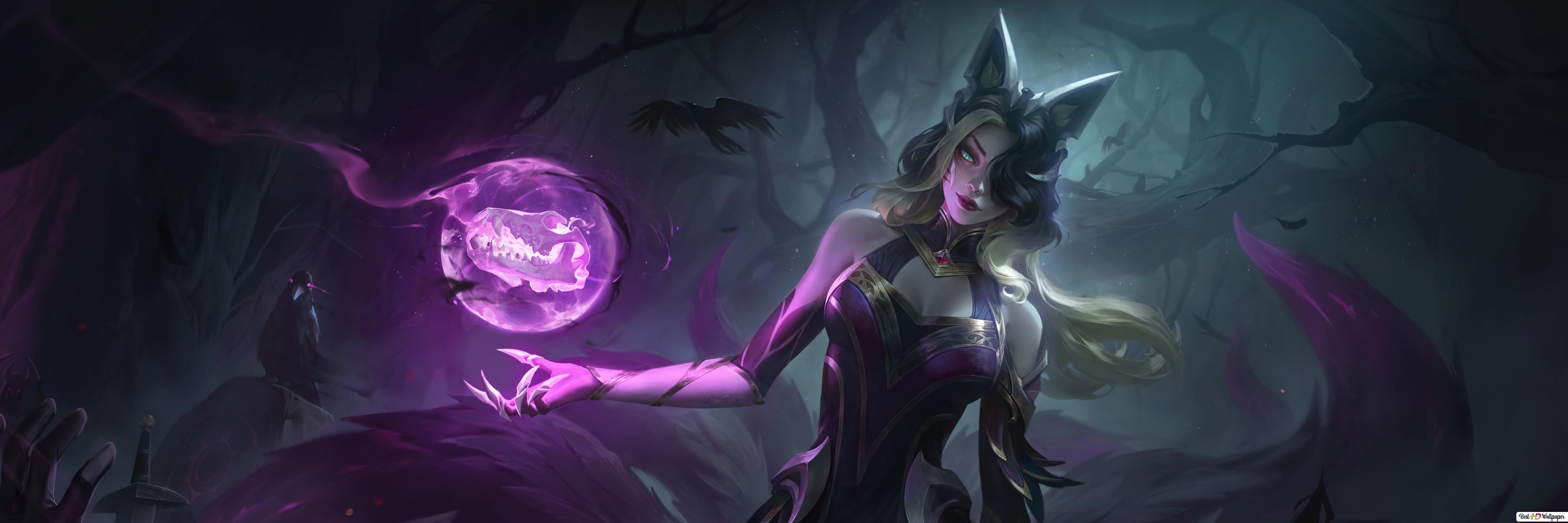 Coven Ahri League Of Legends Wallpapers