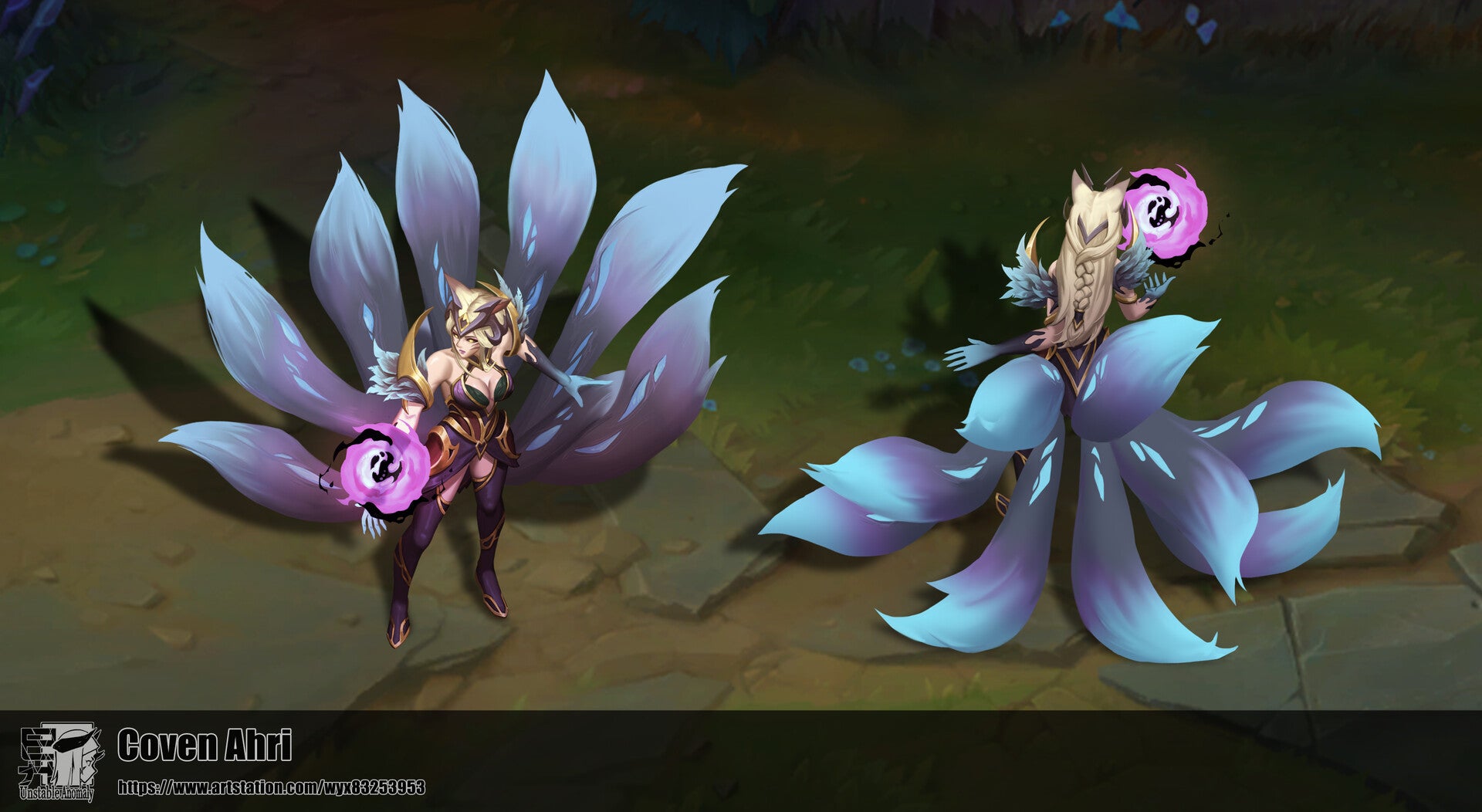 Coven Ahri League Of Legends Wallpapers