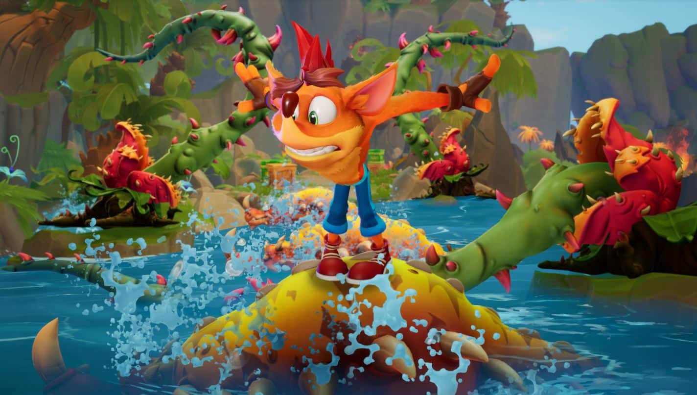 Crash Bandicoot 4 Dragon Wallpapers