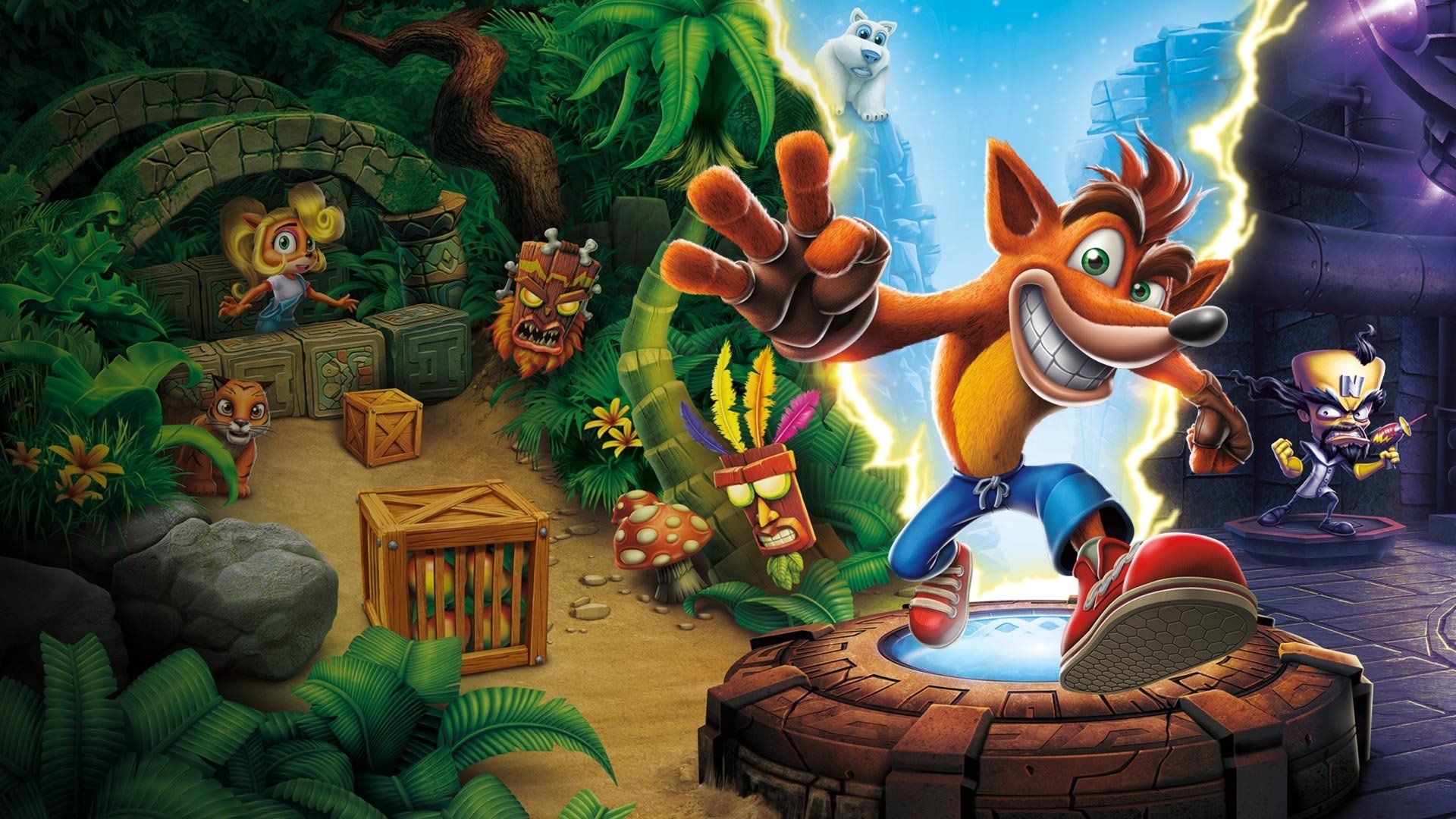 Crash Bandicoot 4 Dragon Wallpapers