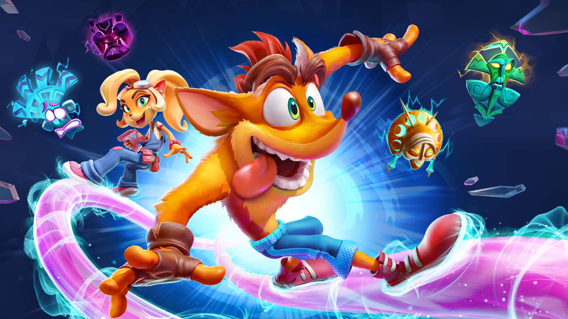 Crash Bandicoot It's About Time 2020 Wallpapers