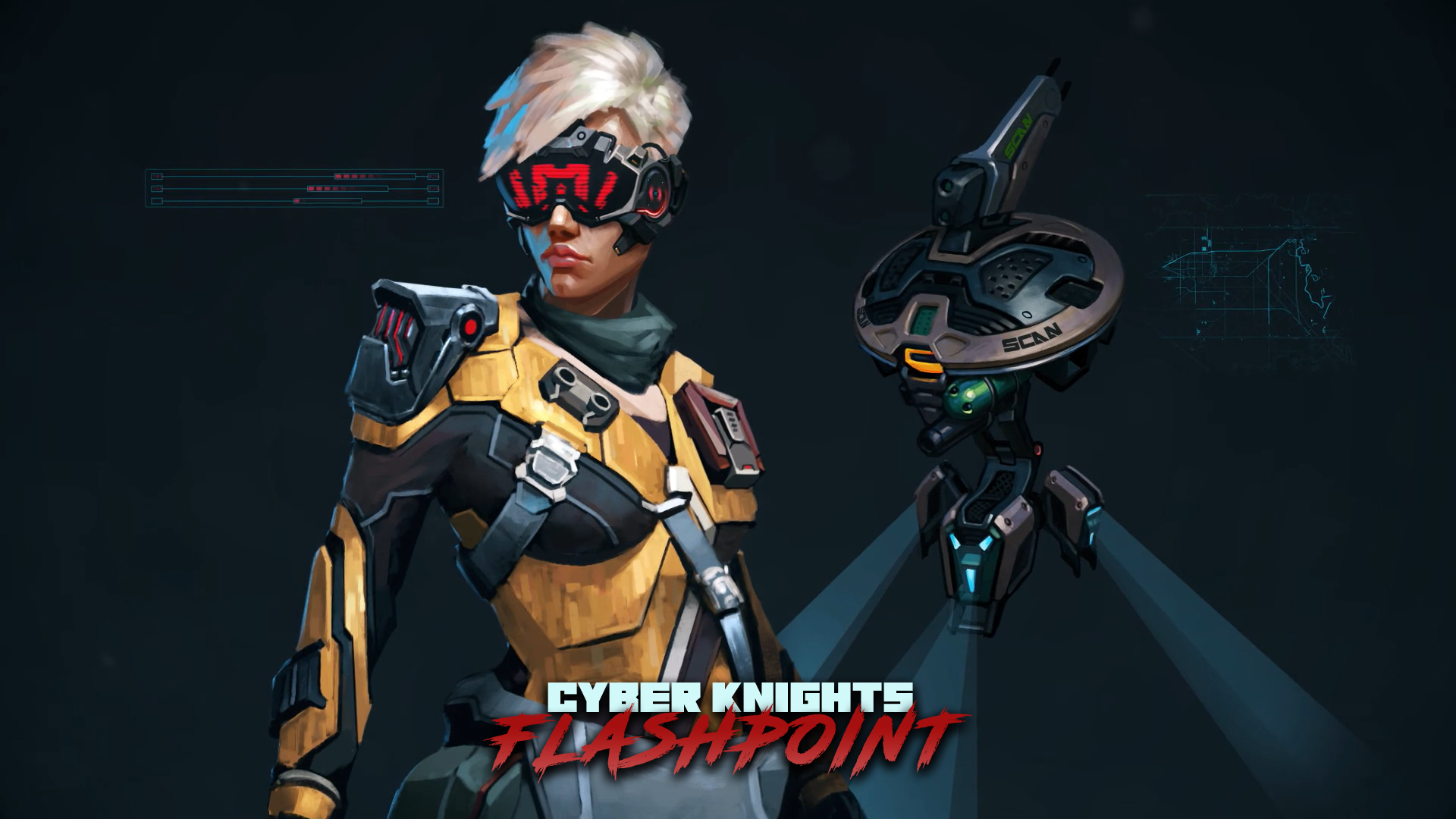 Cyber Fighters Gaming Wallpapers