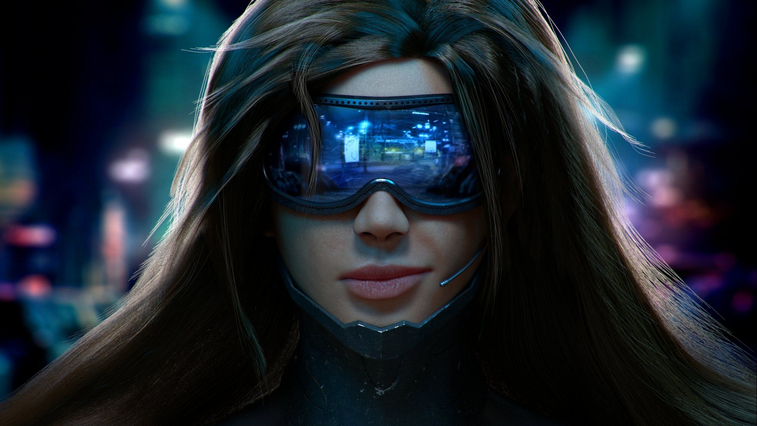 Cyber Girl Cyberpunk 2077 2021 Wallpapers