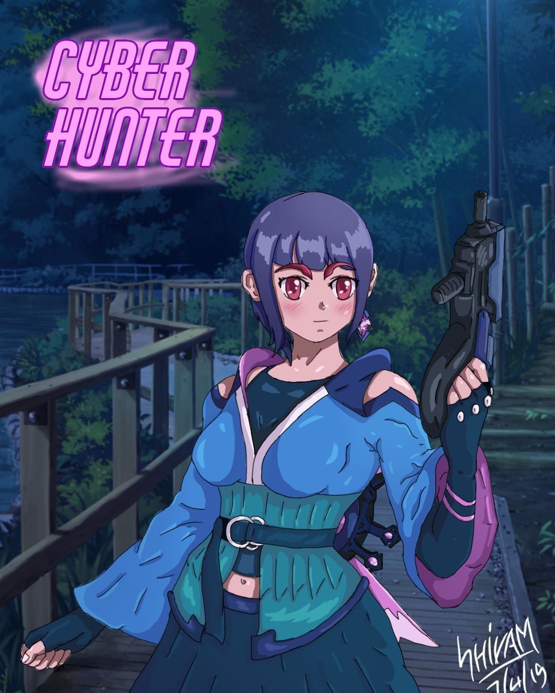 Cyber Hunter HD Wallpapers