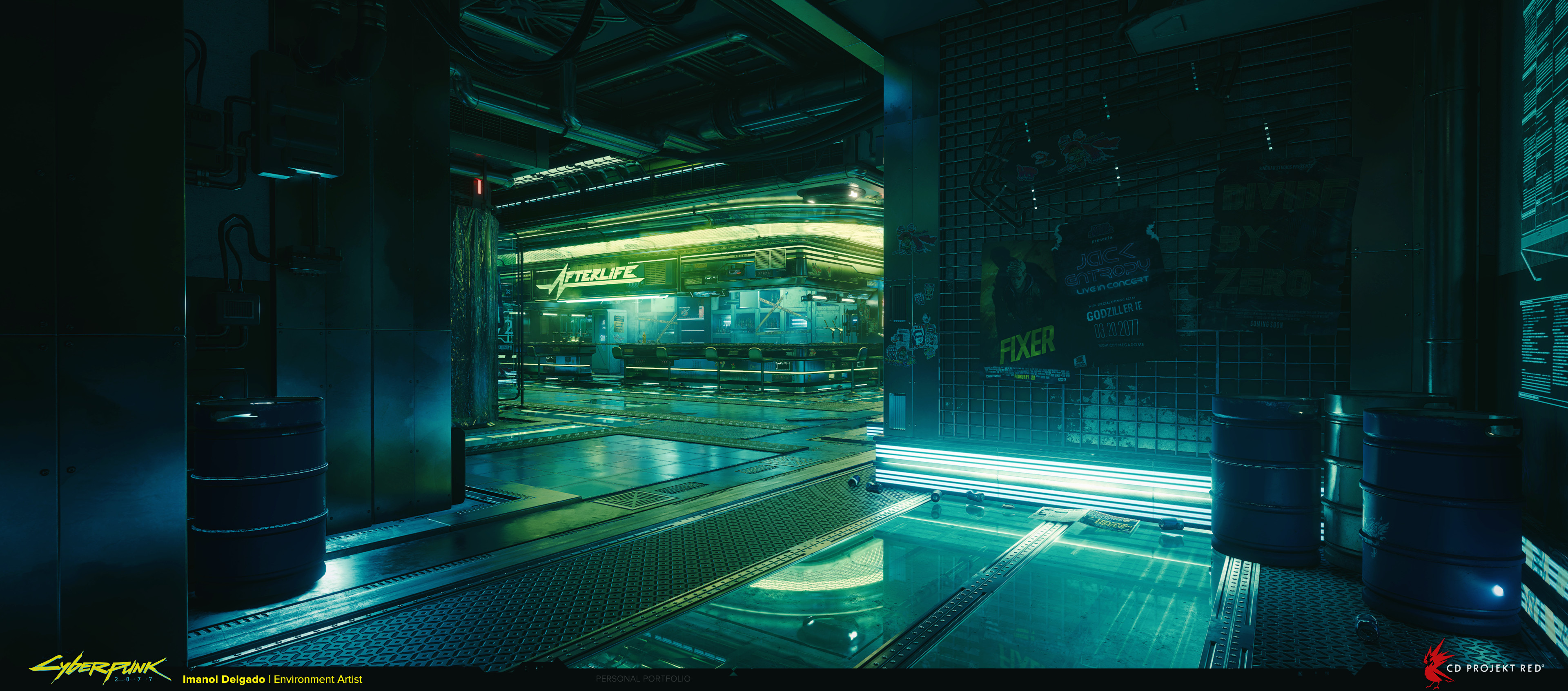 Cyberpunk 2077 Afterlife Wallpapers