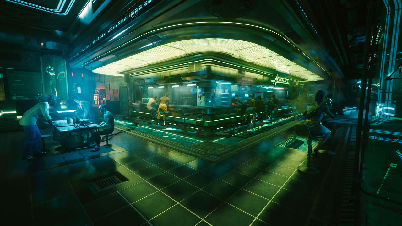 Cyberpunk 2077 Afterlife Wallpapers