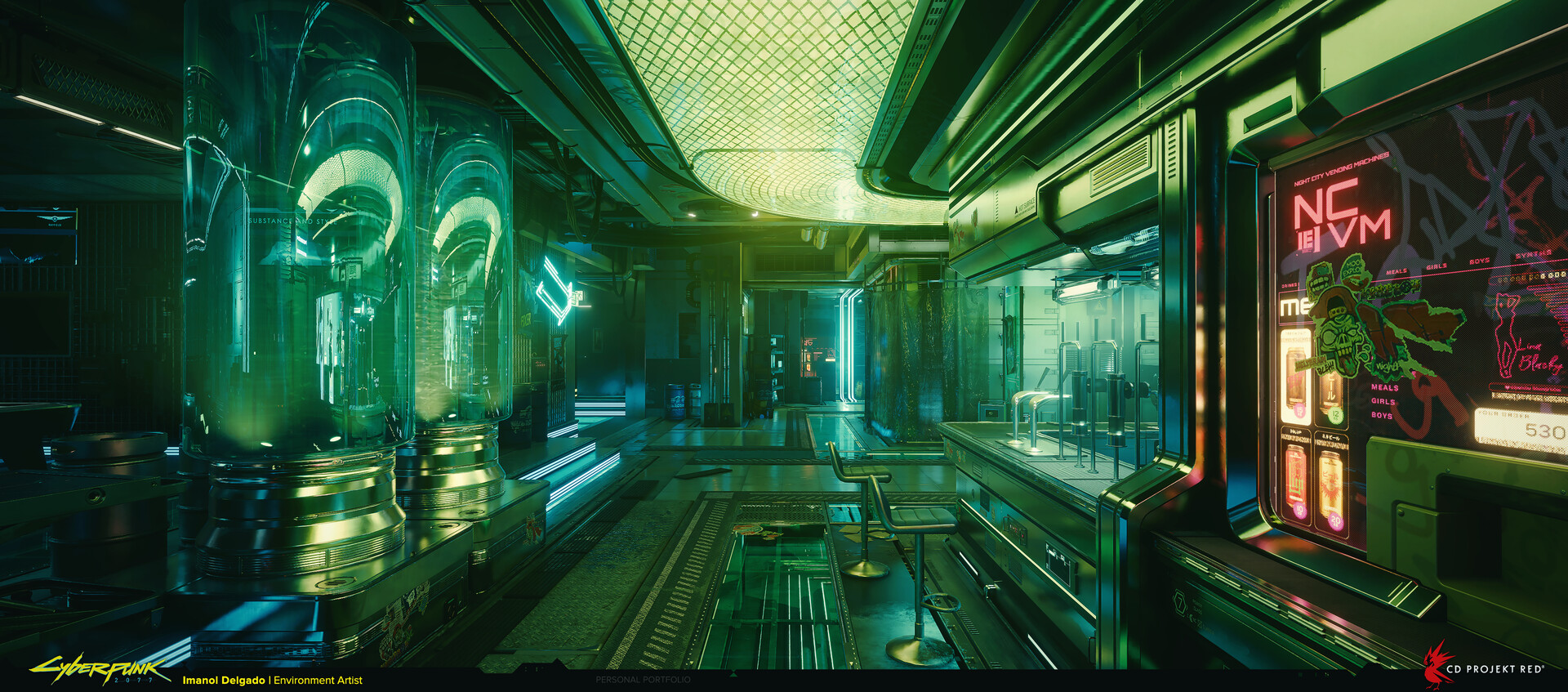 бар afterlife cyberpunk фото 2