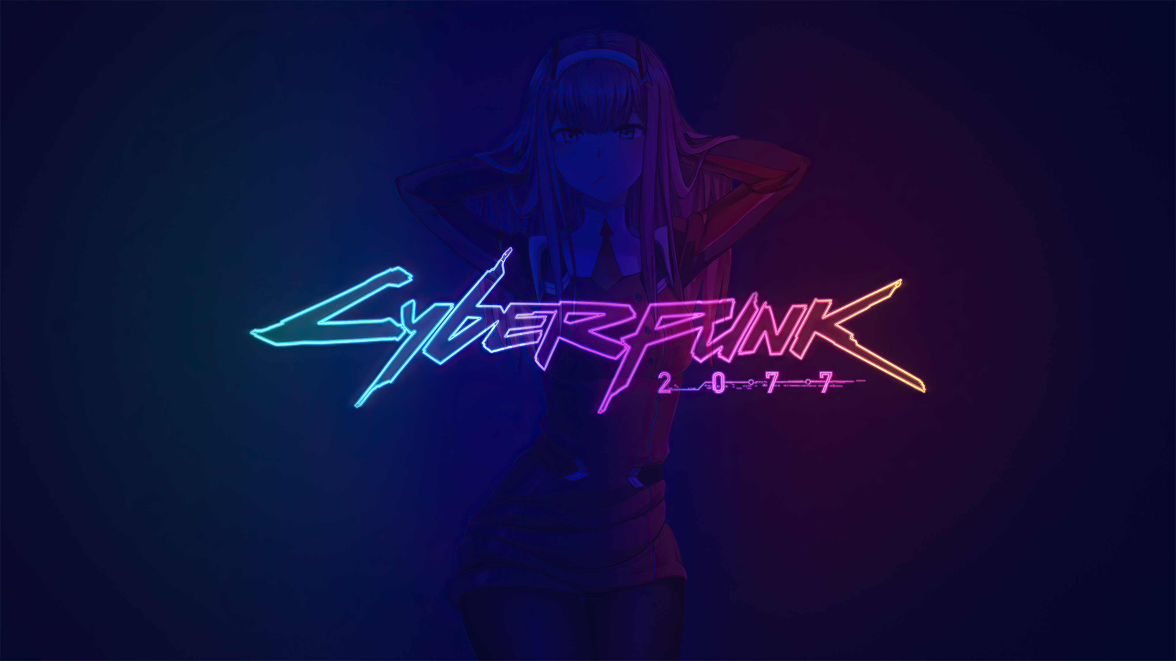 Cyberpunk 2077 Anime Illustration Wallpapers