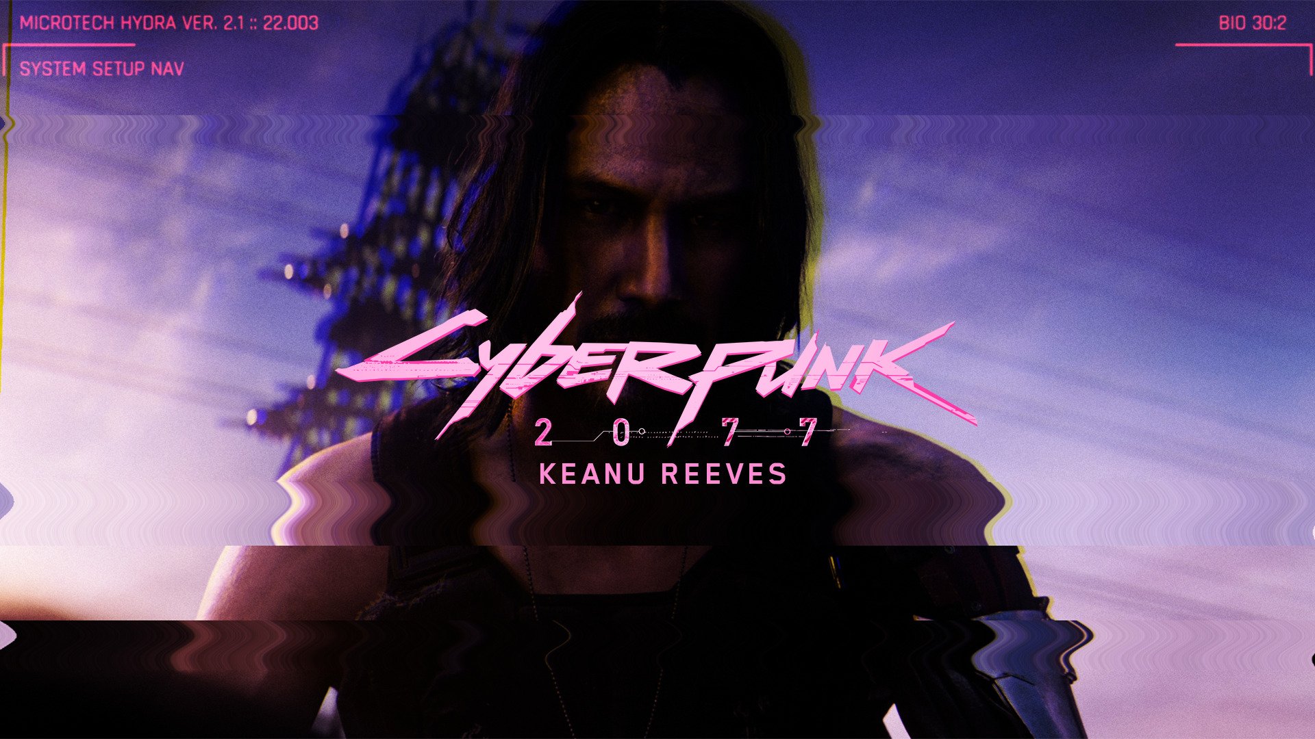 Cyberpunk 2077 Digital Keanu Wallpapers