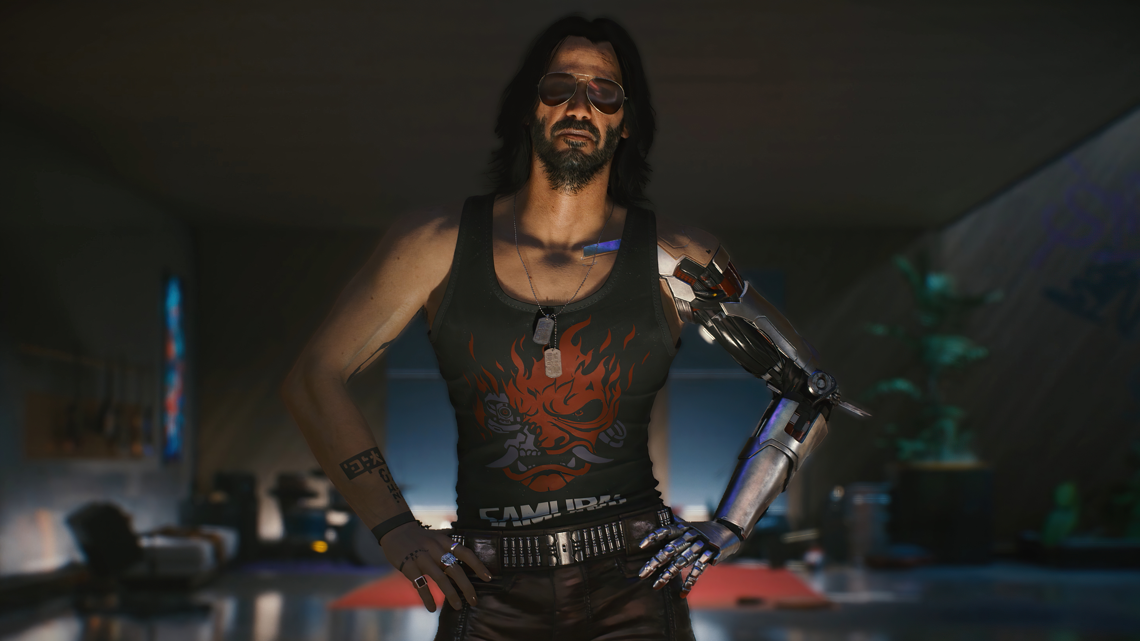 Cyberpunk 2077 Digital Keanu Wallpapers