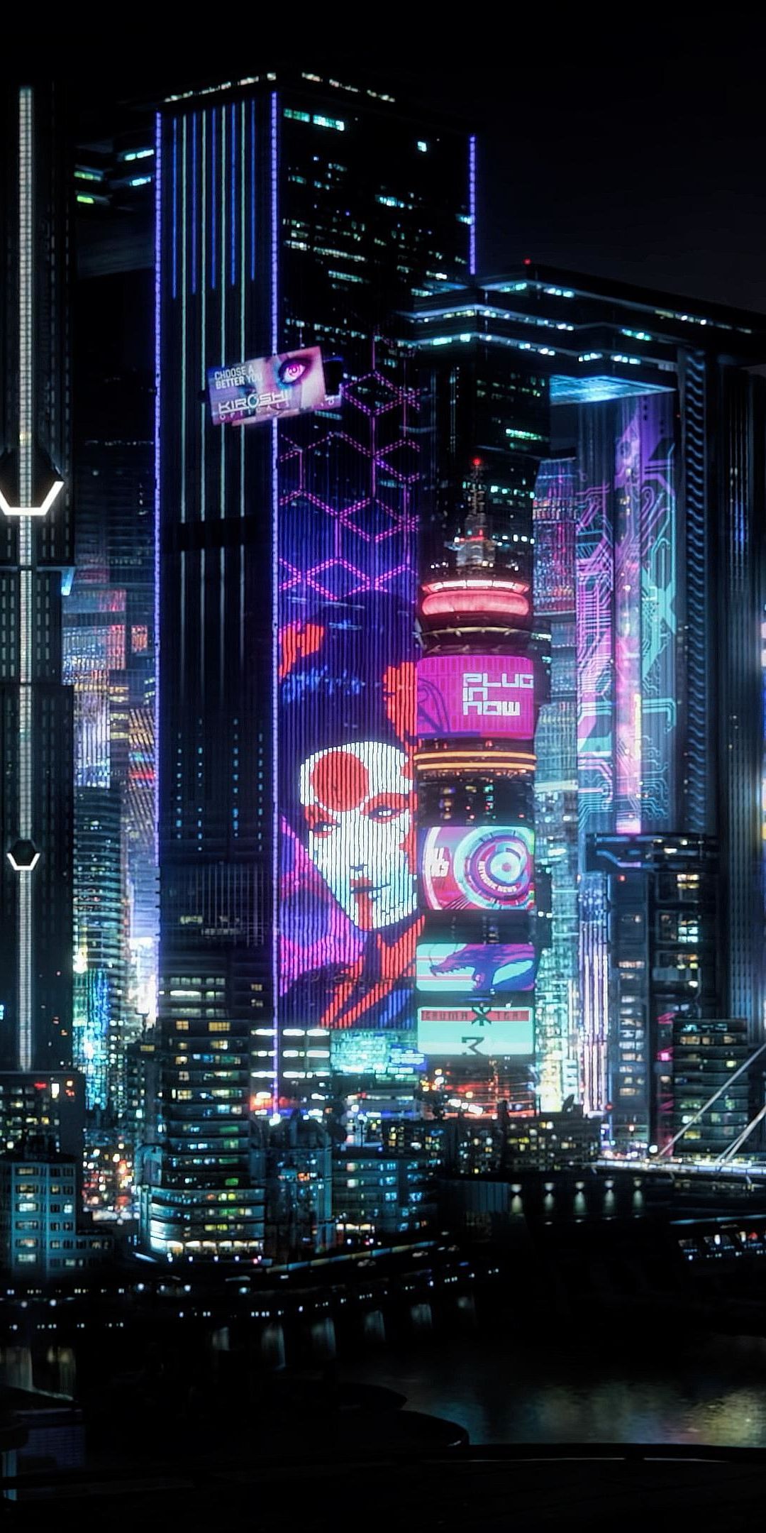 cyberpunk 4k mobile wallpapers Wallpapers