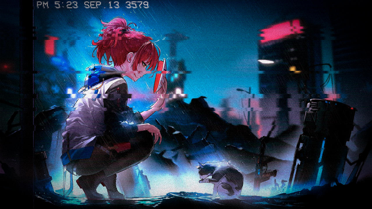 cyberpunk anime Wallpapers