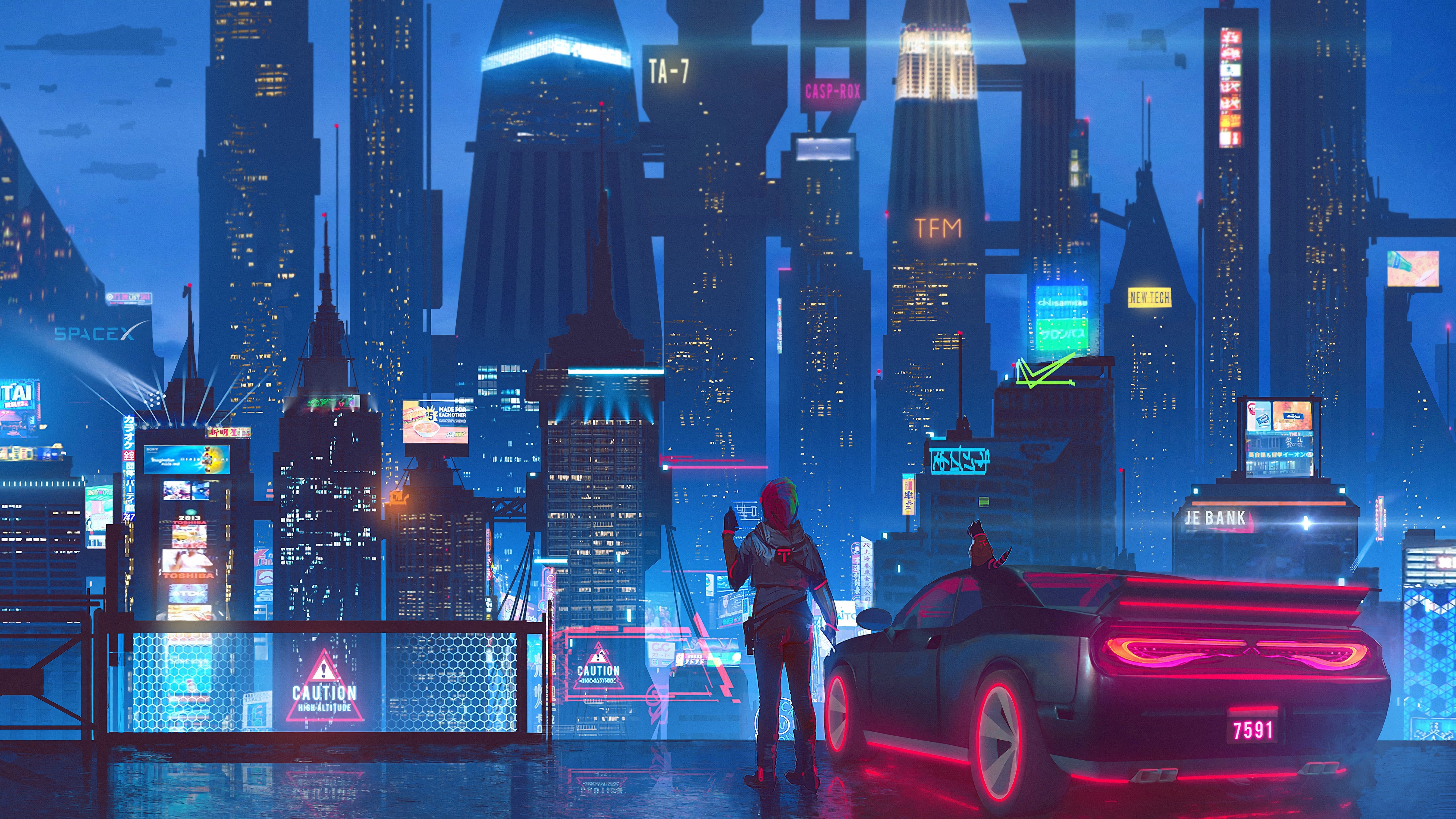 cyberpunk anime Wallpapers