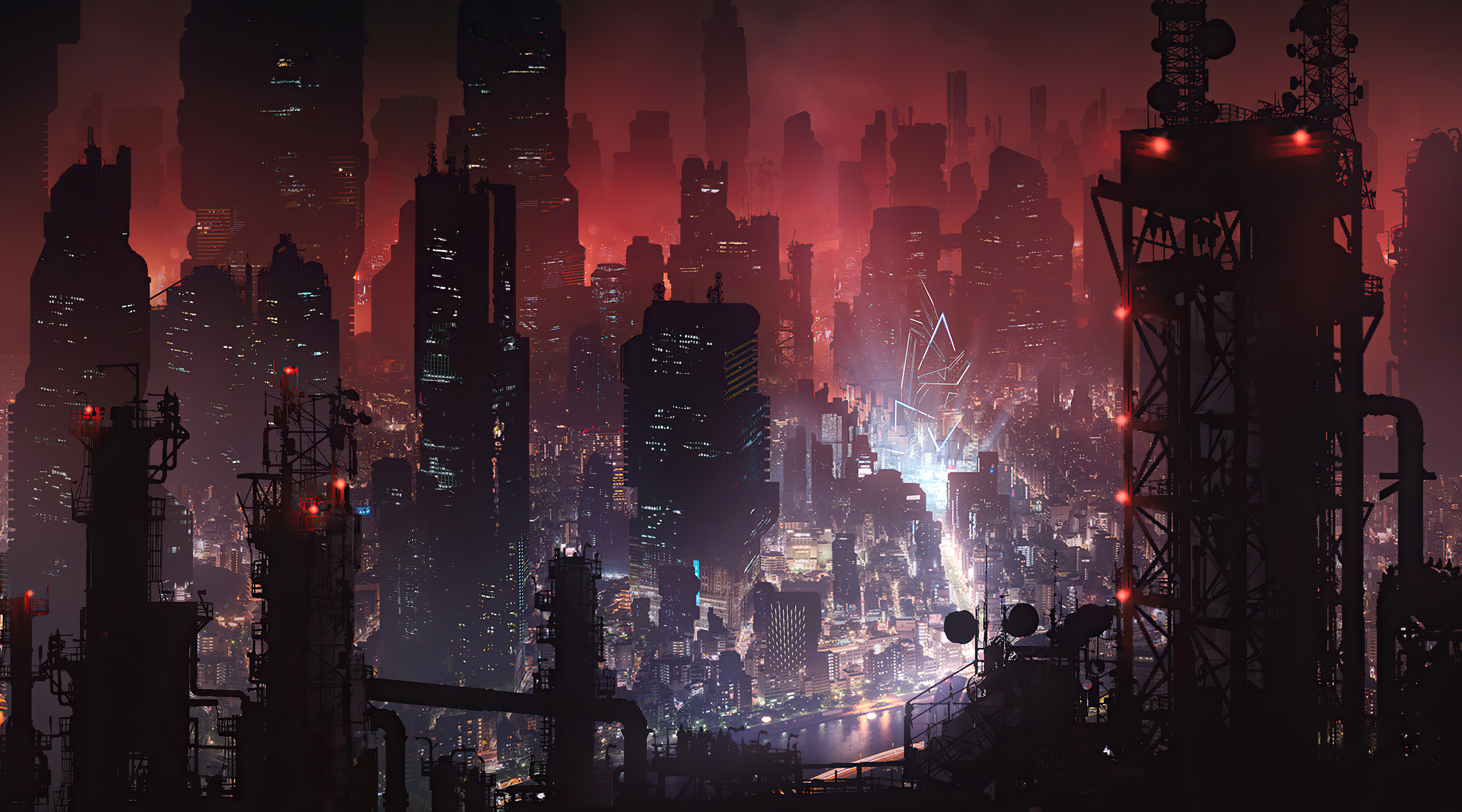 cyberpunk city Wallpapers