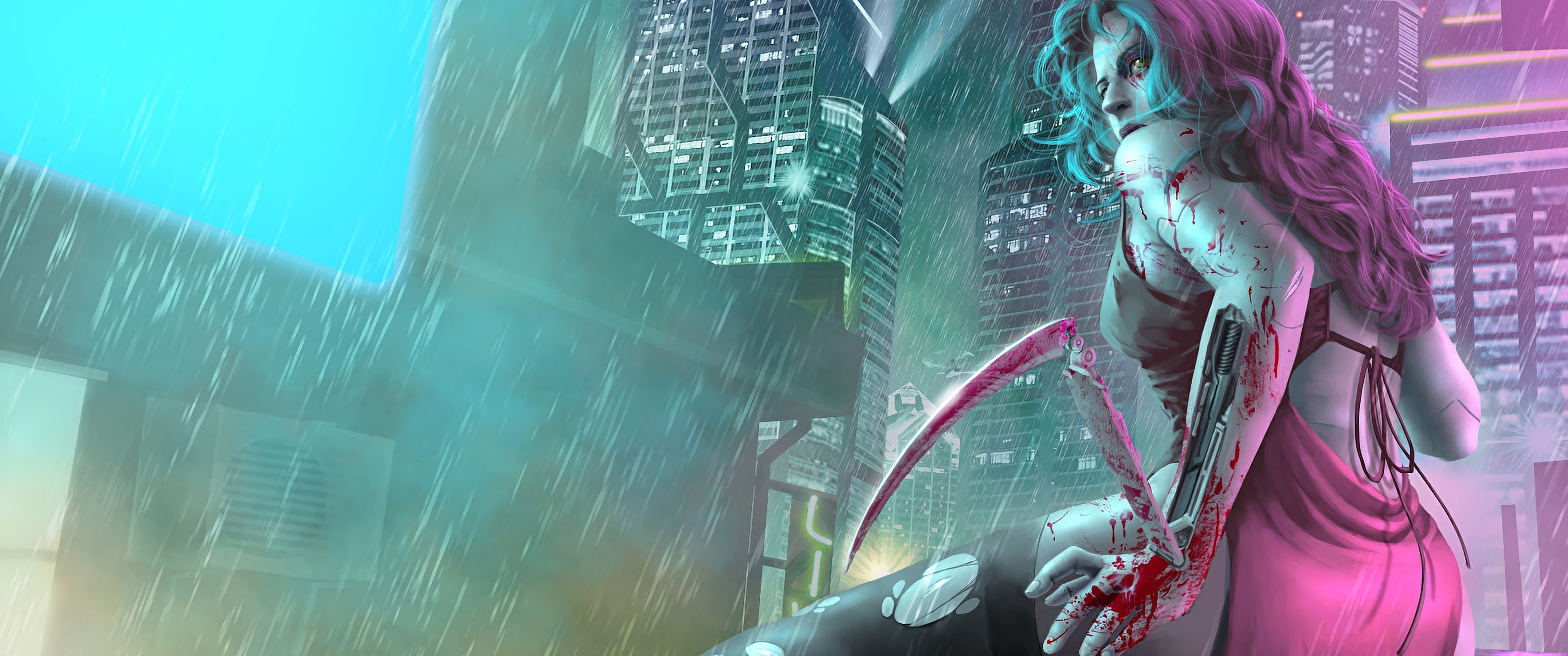 cyberpunk female Wallpapers