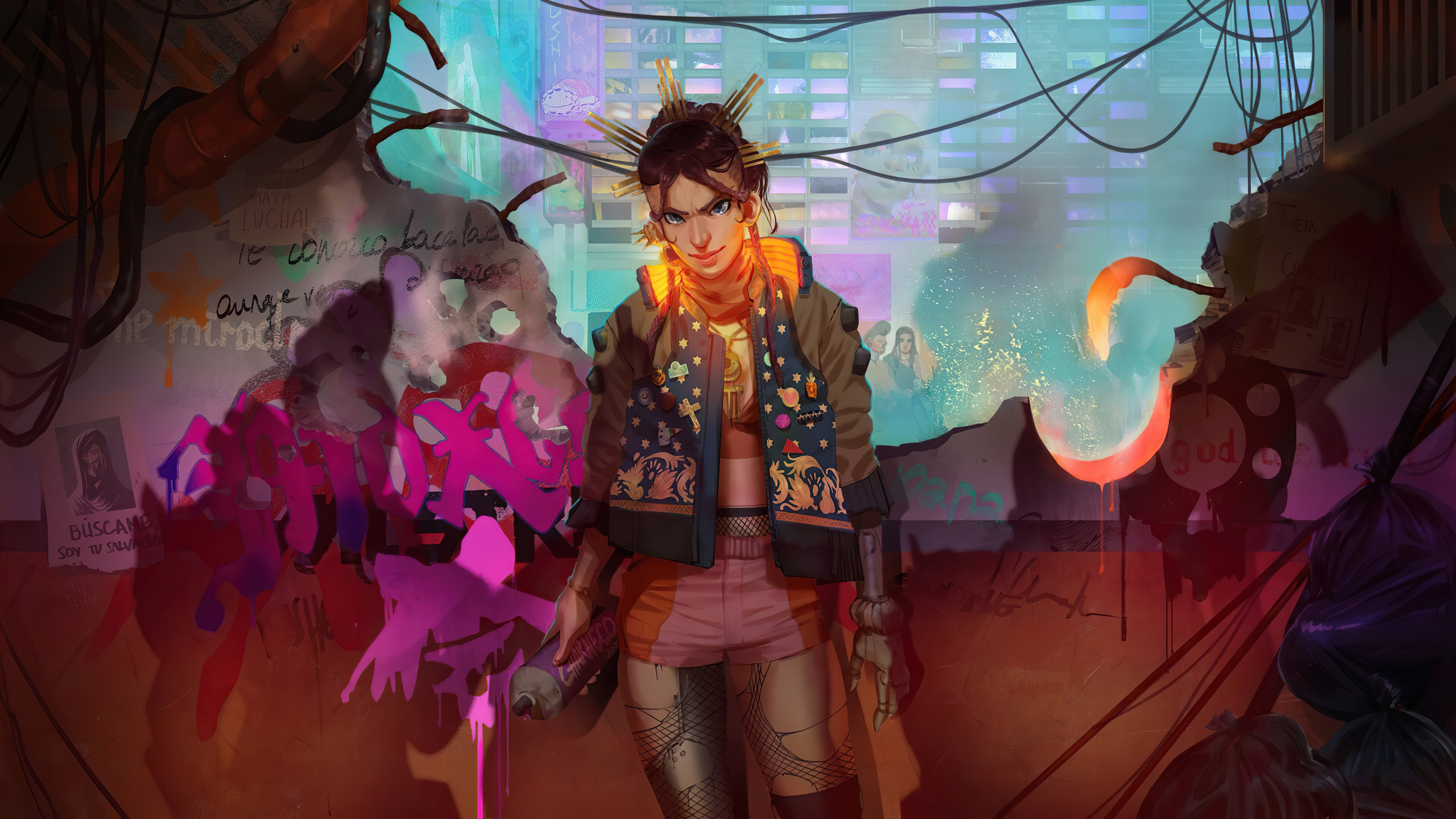 cyberpunk female Wallpapers