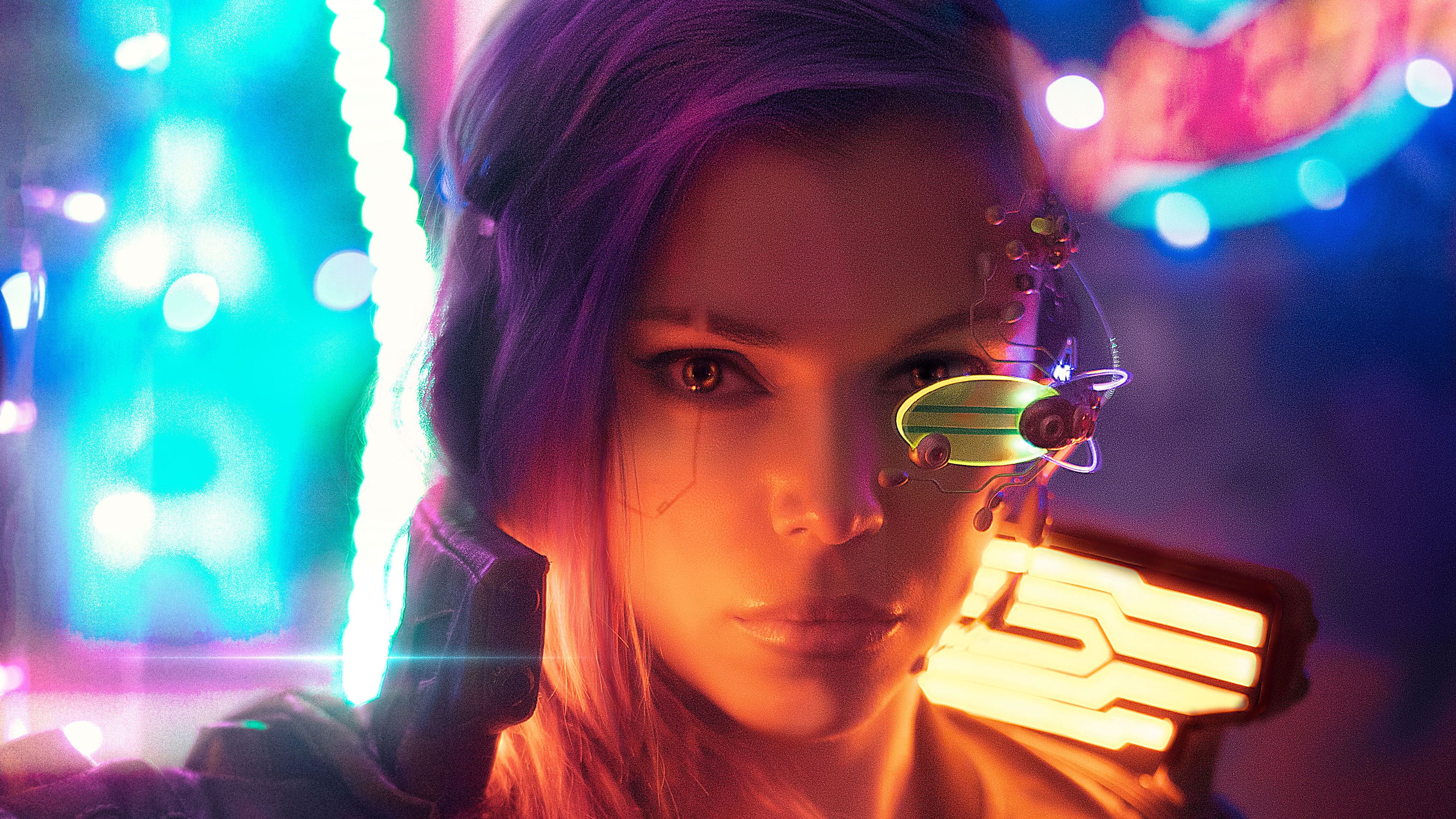 cyberpunk female Wallpapers