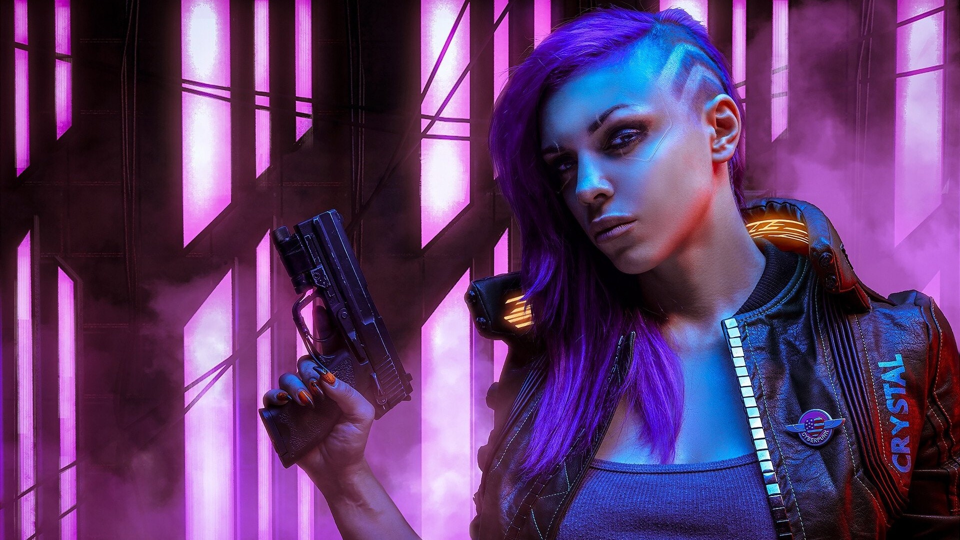 cyberpunk female Wallpapers