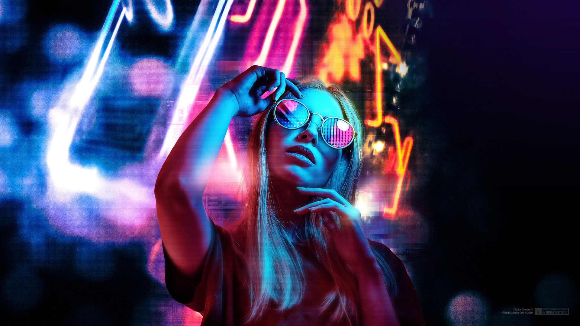 cyberpunk girl Wallpapers