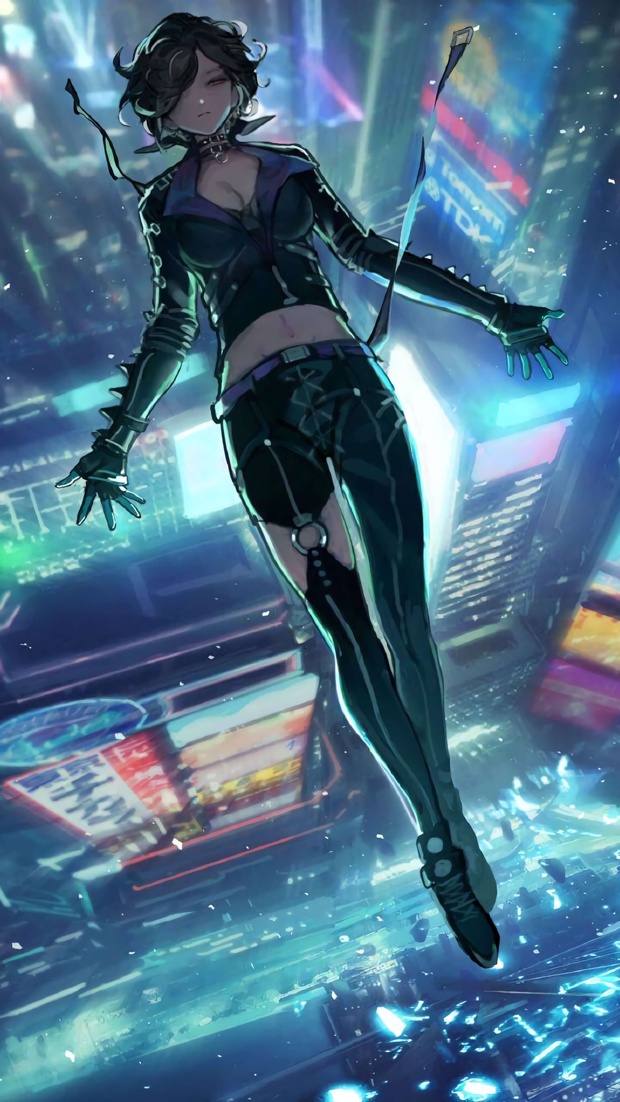 cyberpunk girl Wallpapers