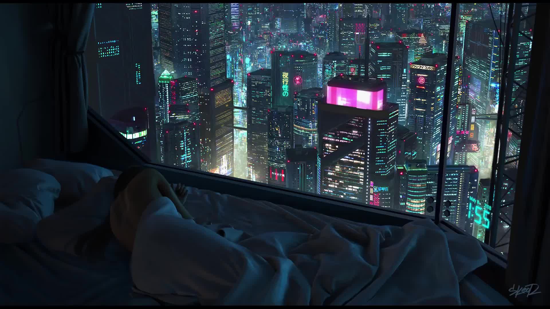 cyberpunk night city Wallpapers