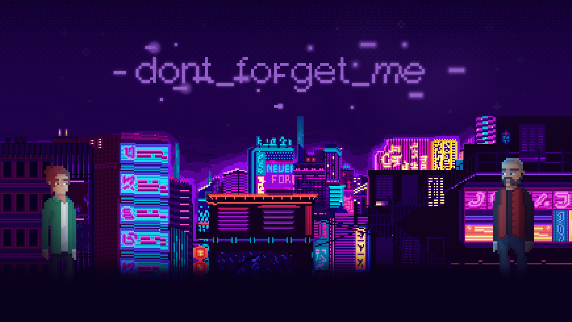 cyberpunk pixel art Wallpapers