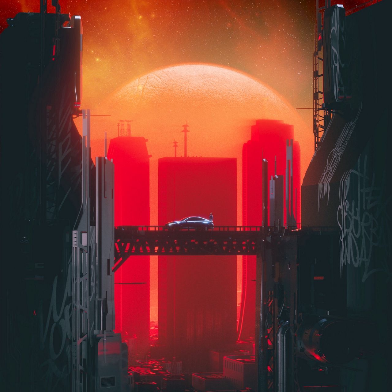 cyberpunk red Wallpapers