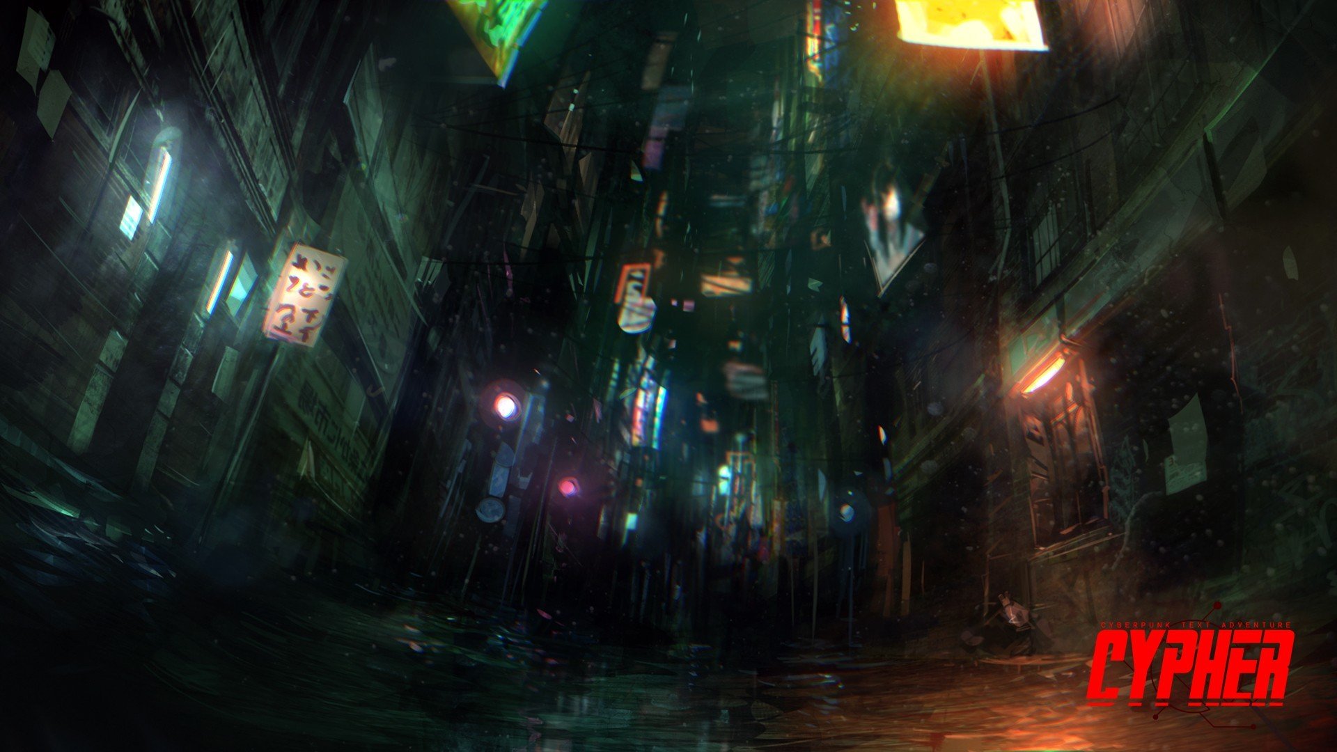 cyberpunk street Wallpapers