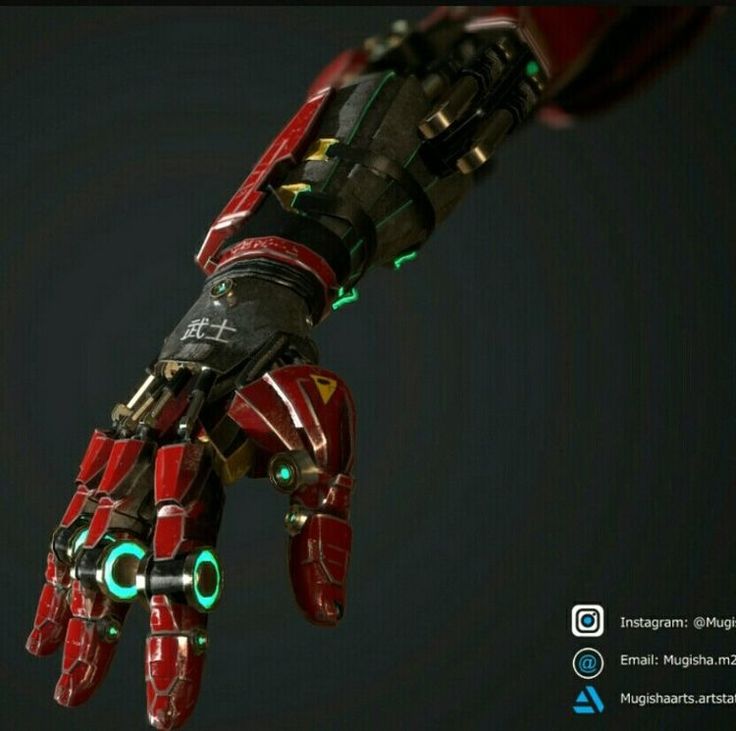 Cyberpunk Weapon Hand Cyborg Wallpapers