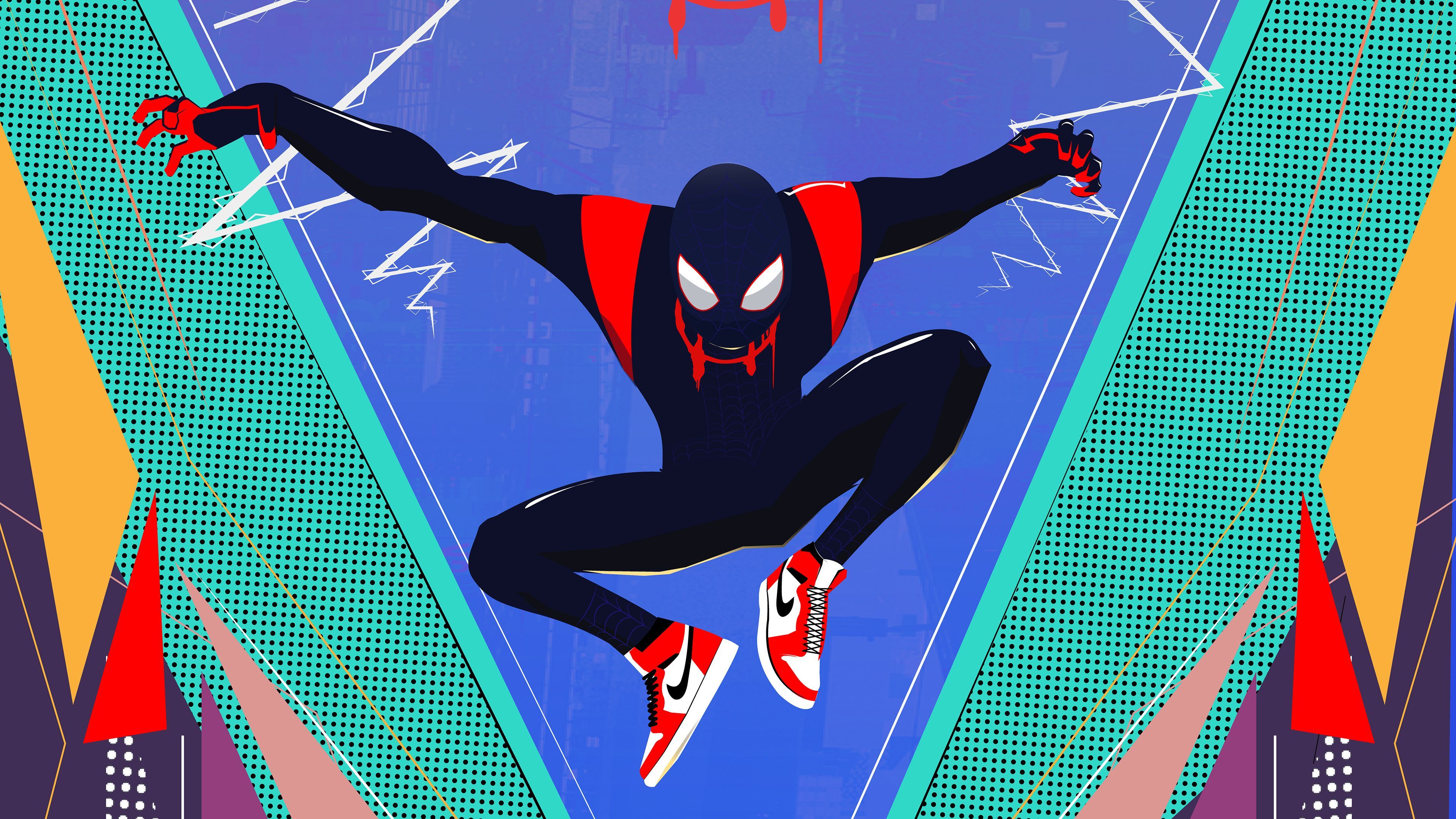 Cyborg Marvel's Spider-Man Miles Morales Wallpapers