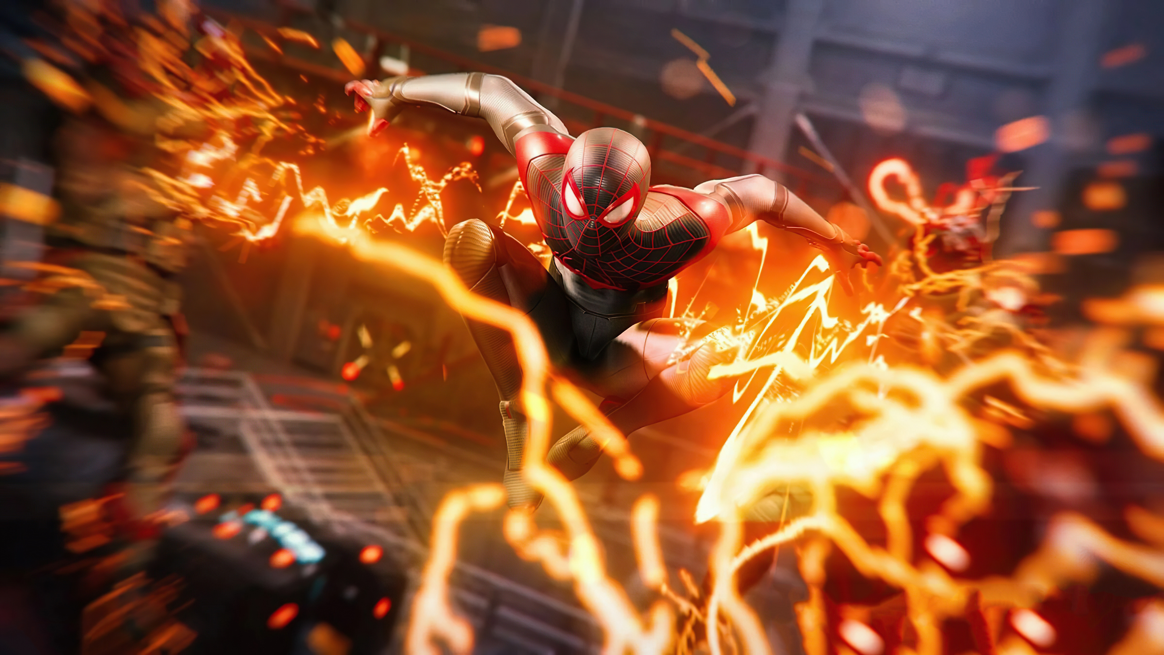 Cyborg Marvel's Spider-Man Miles Morales Wallpapers