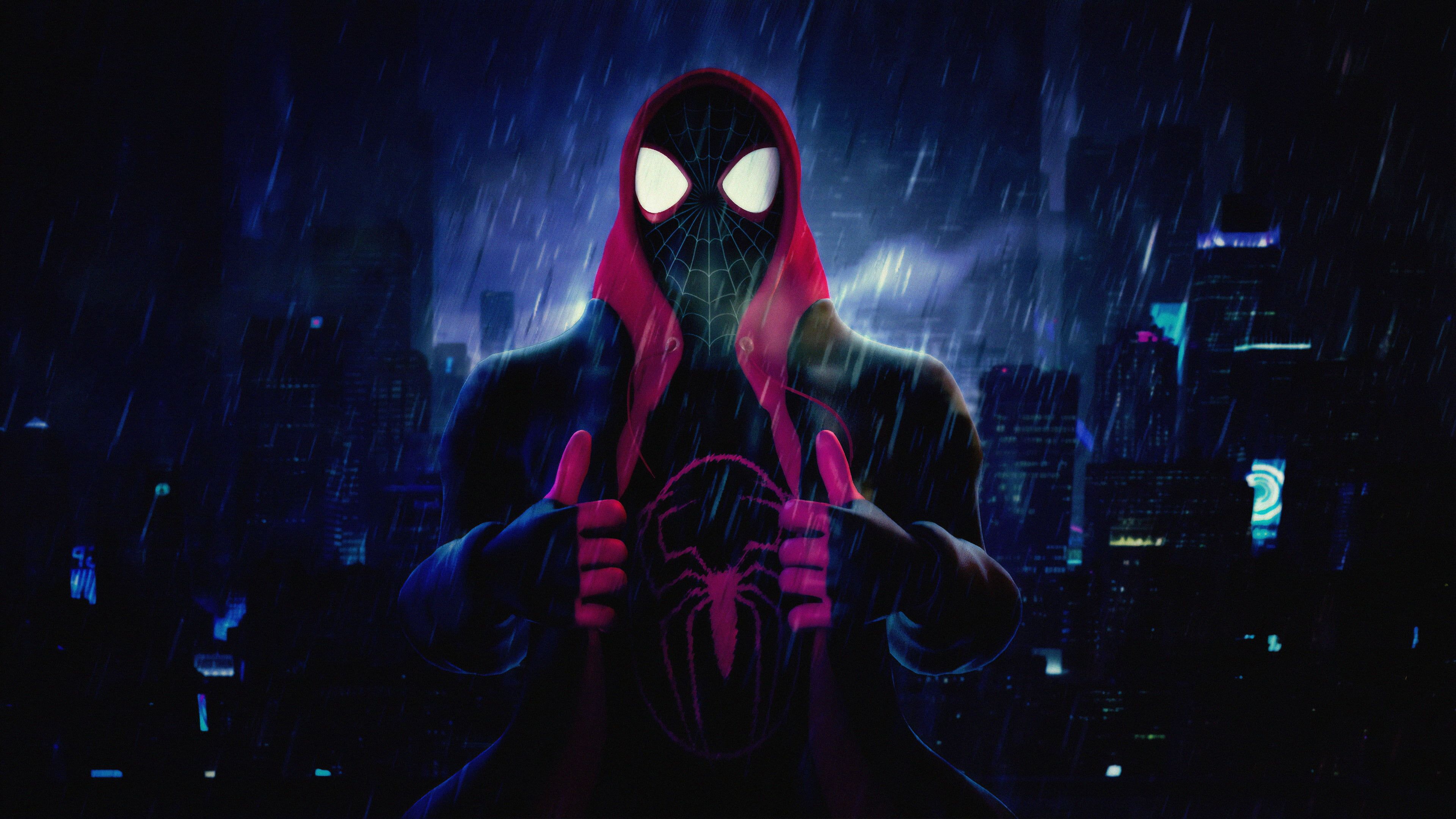 Cyborg Marvel's Spider-Man Miles Morales Wallpapers