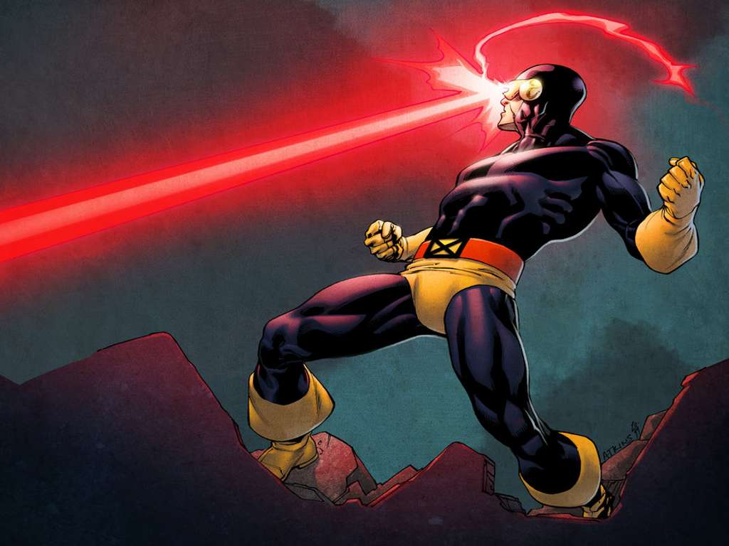 Cyclops X-Men x Valorant Digital Wallpapers