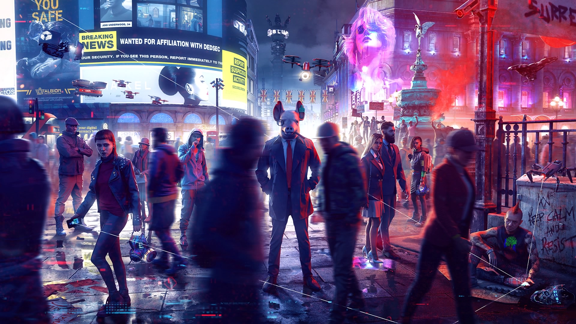 Dalton Wolfe Watch Dogs Legion Wallpapers