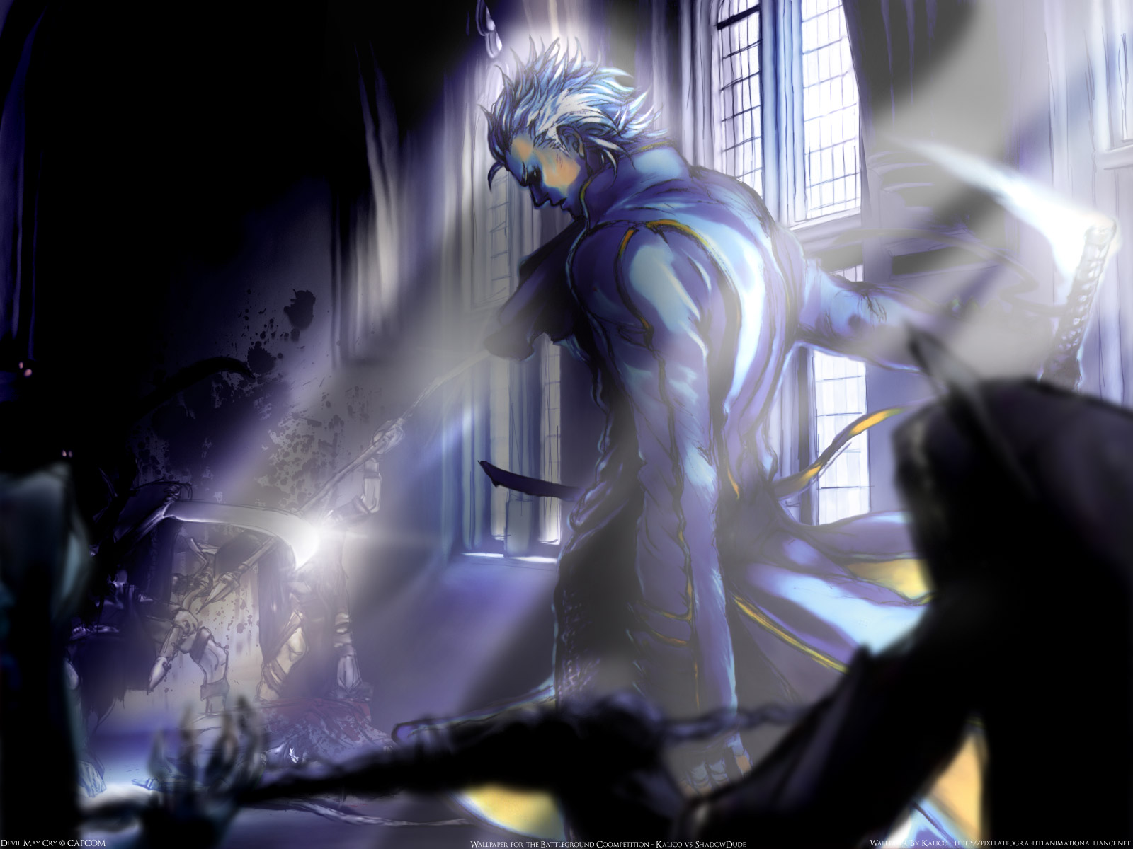 Dante vs Vergil Devil May Cry Wallpapers