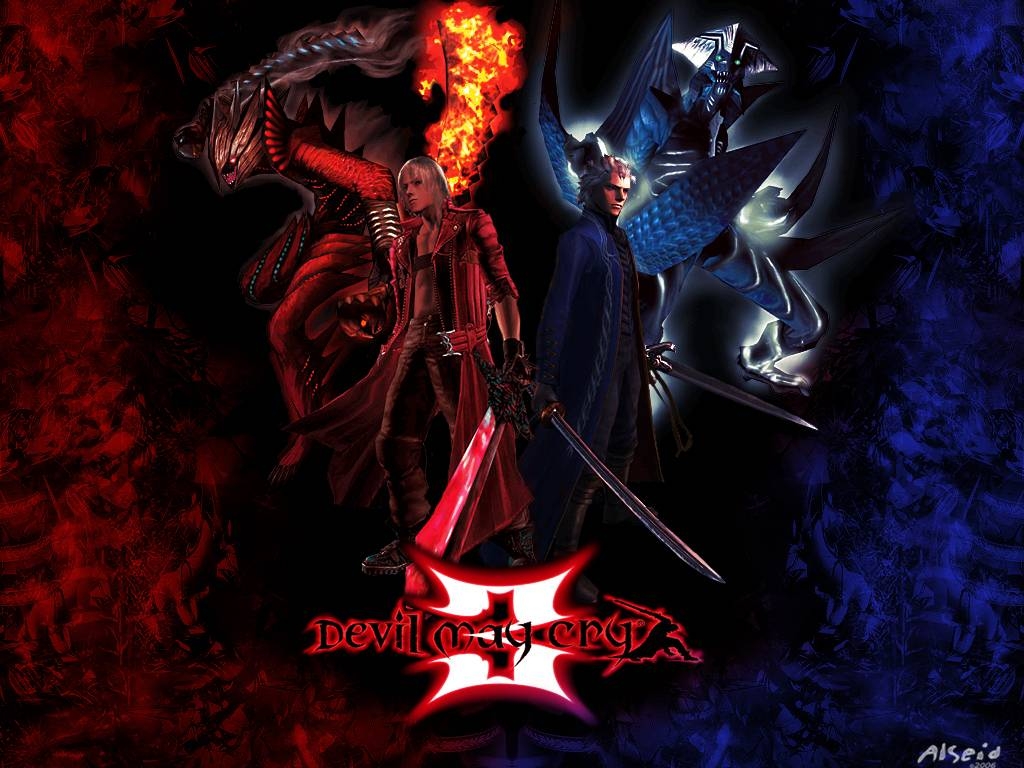 Dante vs Vergil Devil May Cry Wallpapers