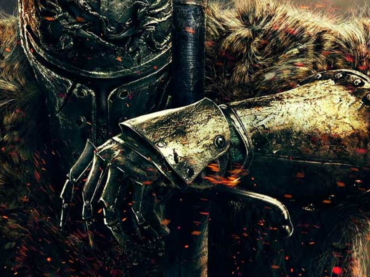 Dark Souls Ornstein Is Standing With Sword Wallpapers