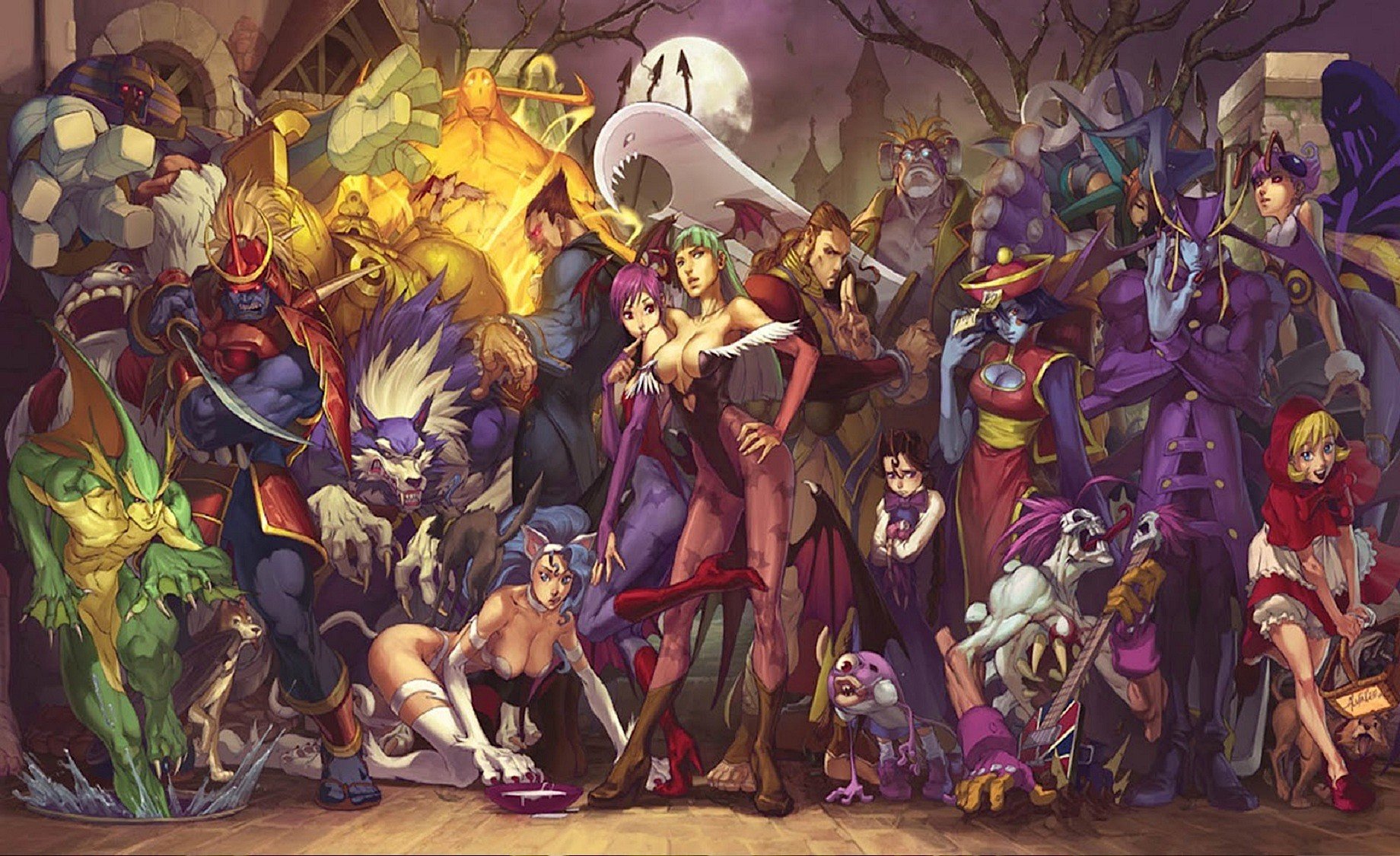 Darkstalkers Wallpapers