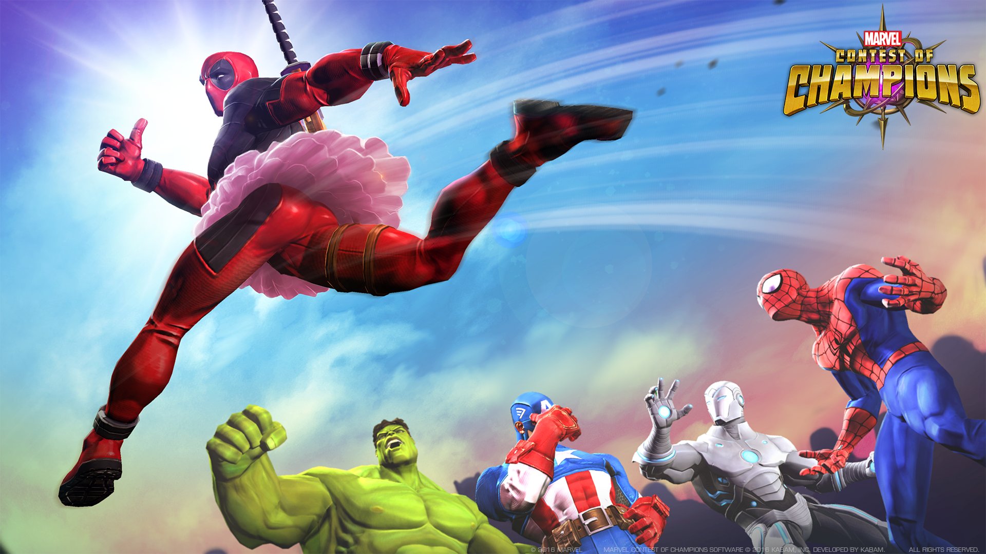 Deadpool MARVEL Contest of Champions Wallpapers