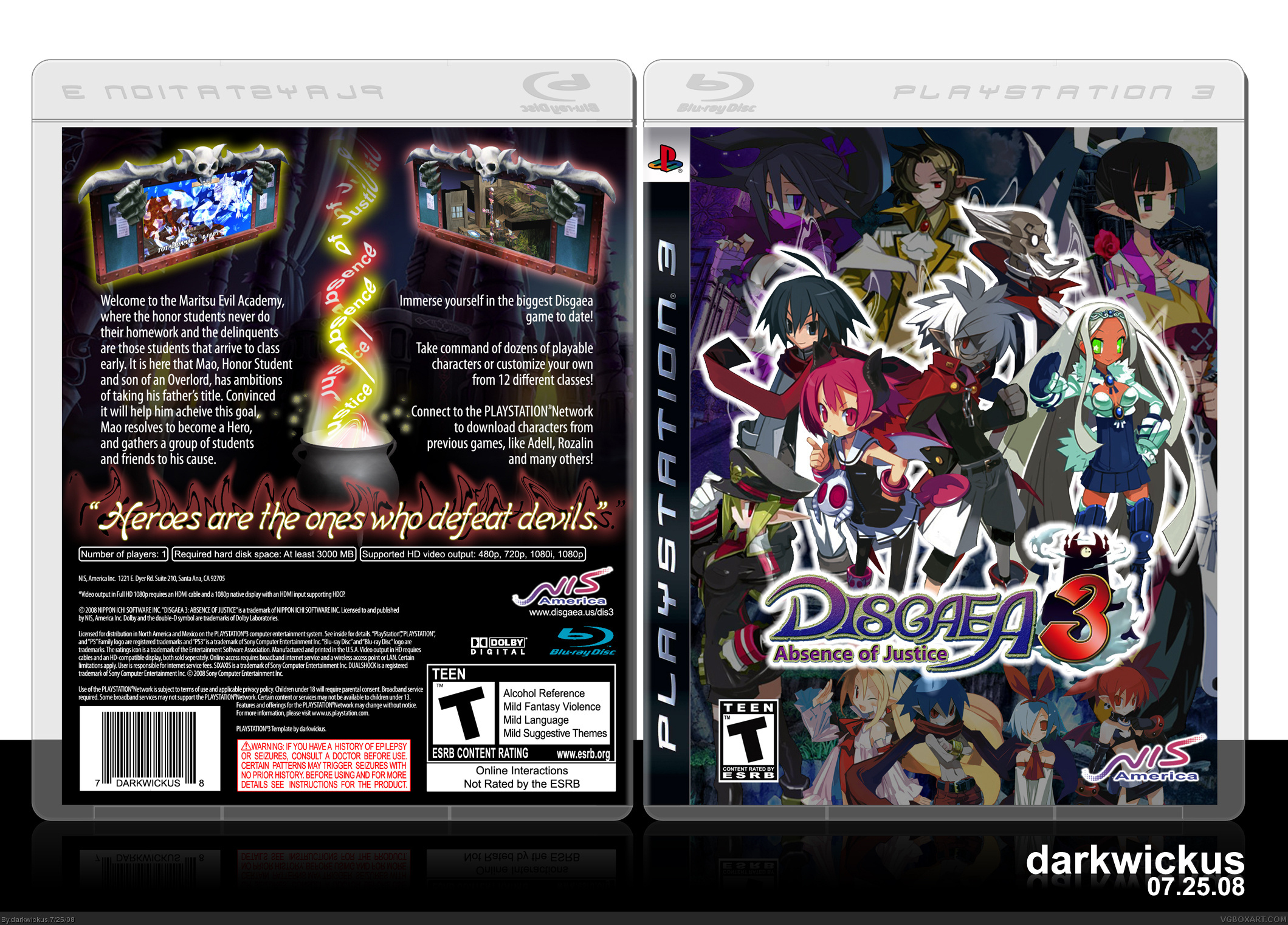 Disgaea 3 : Absence of Justice Wallpapers