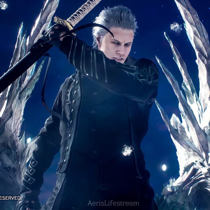 DMC 5 Vergil's Yamato Wallpapers