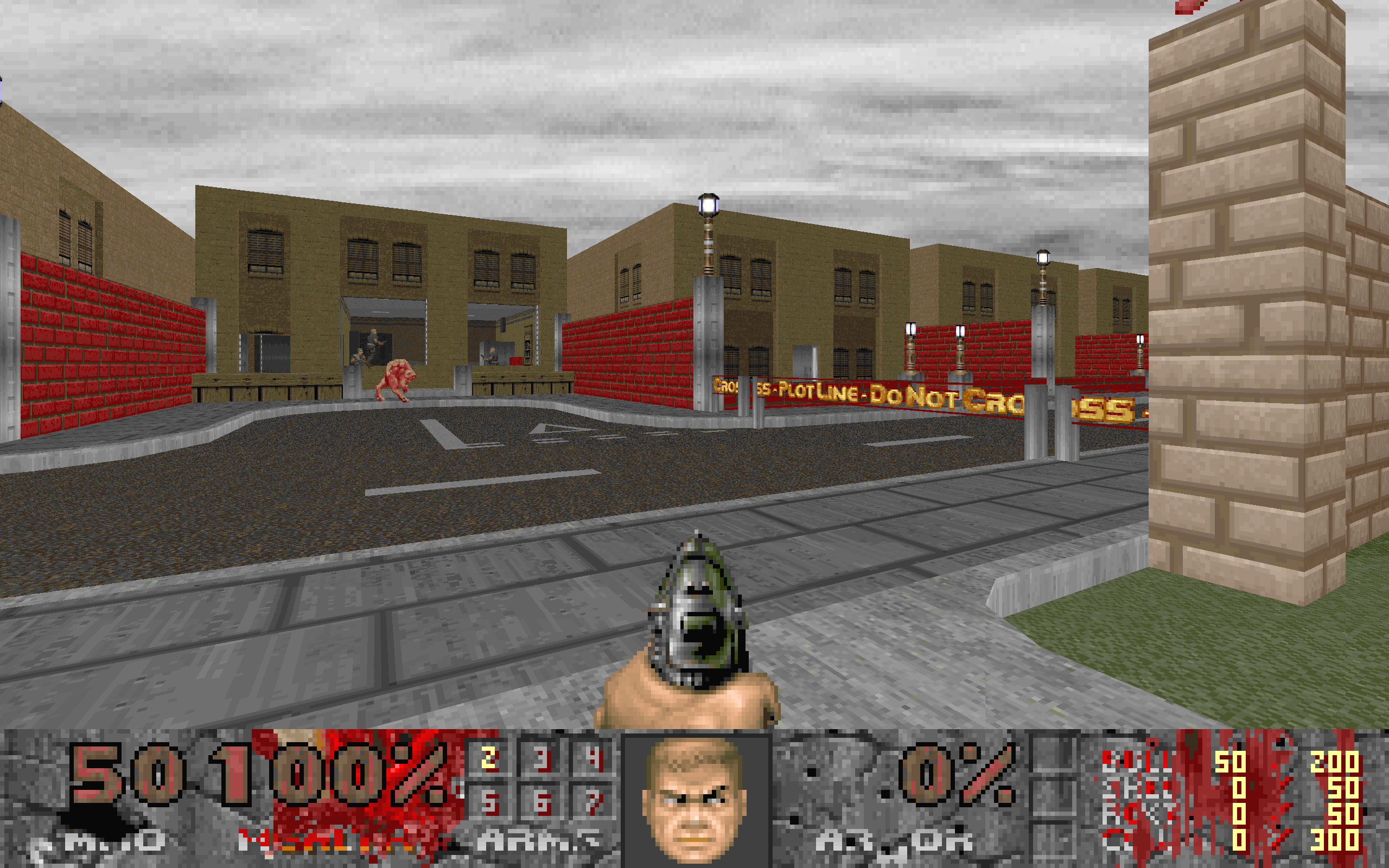 Doom 2 текстуры из игры.