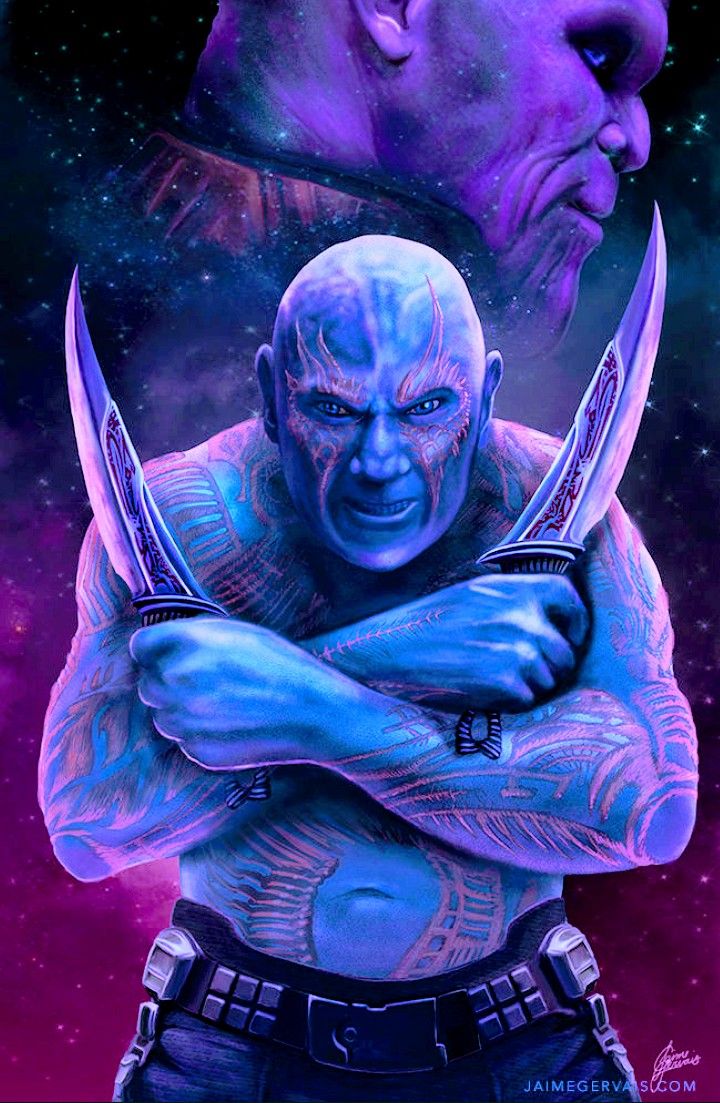 Drax The Destroyer Guardians Of The Galaxy Gaming Wallpapers