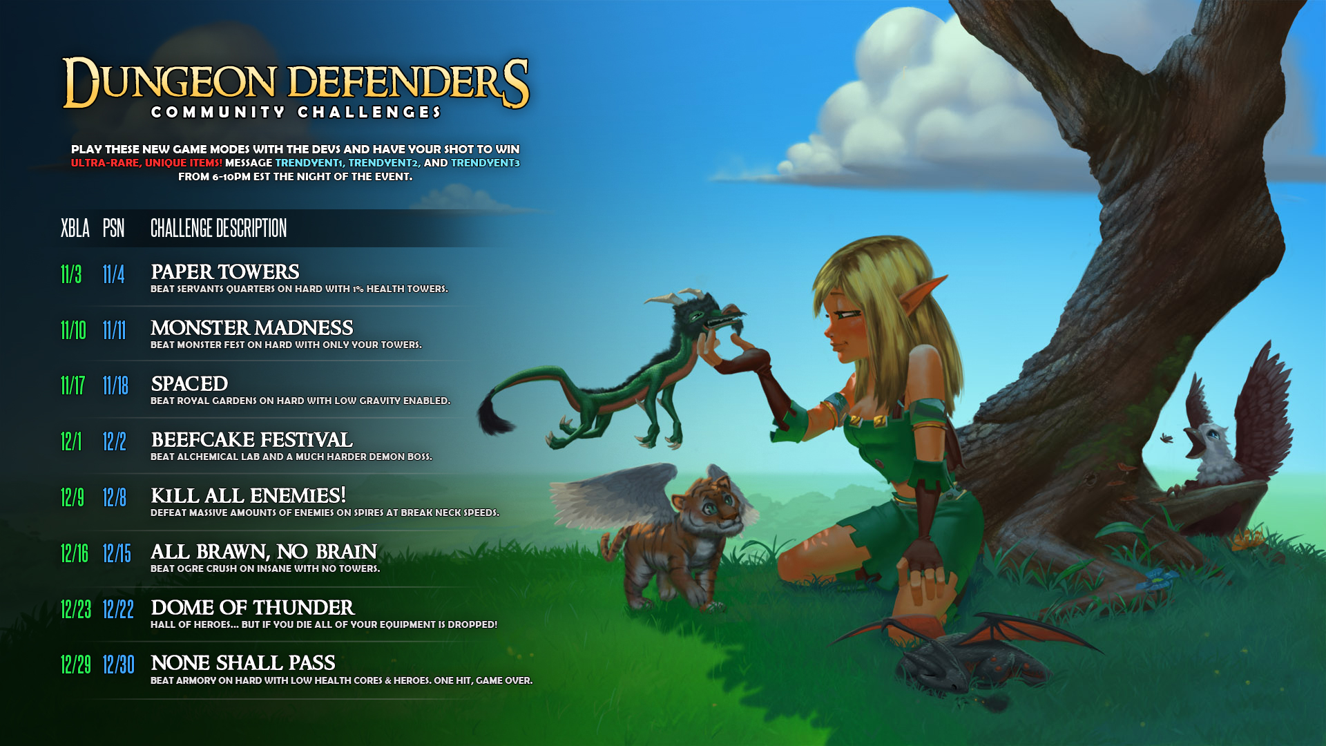 Dungeon Defenders Wallpapers