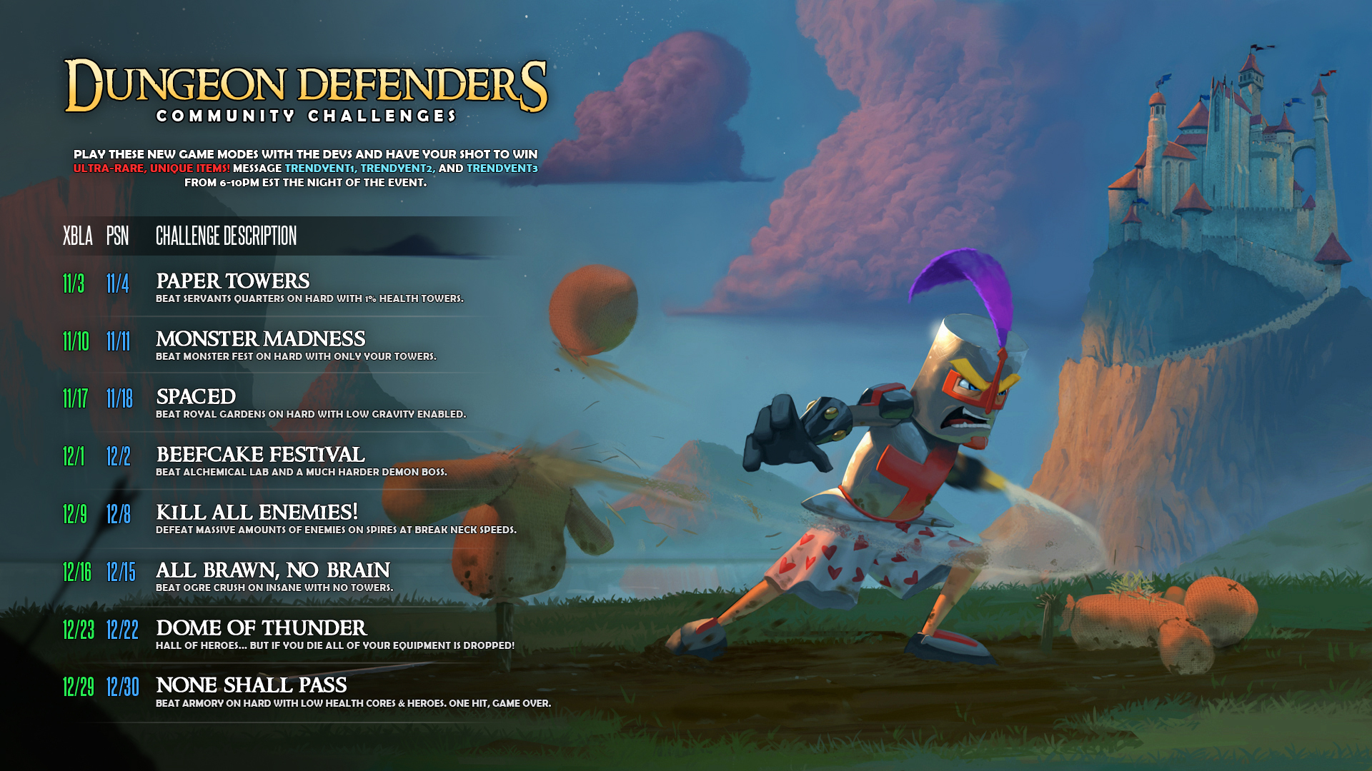 Dungeon Defenders Wallpapers