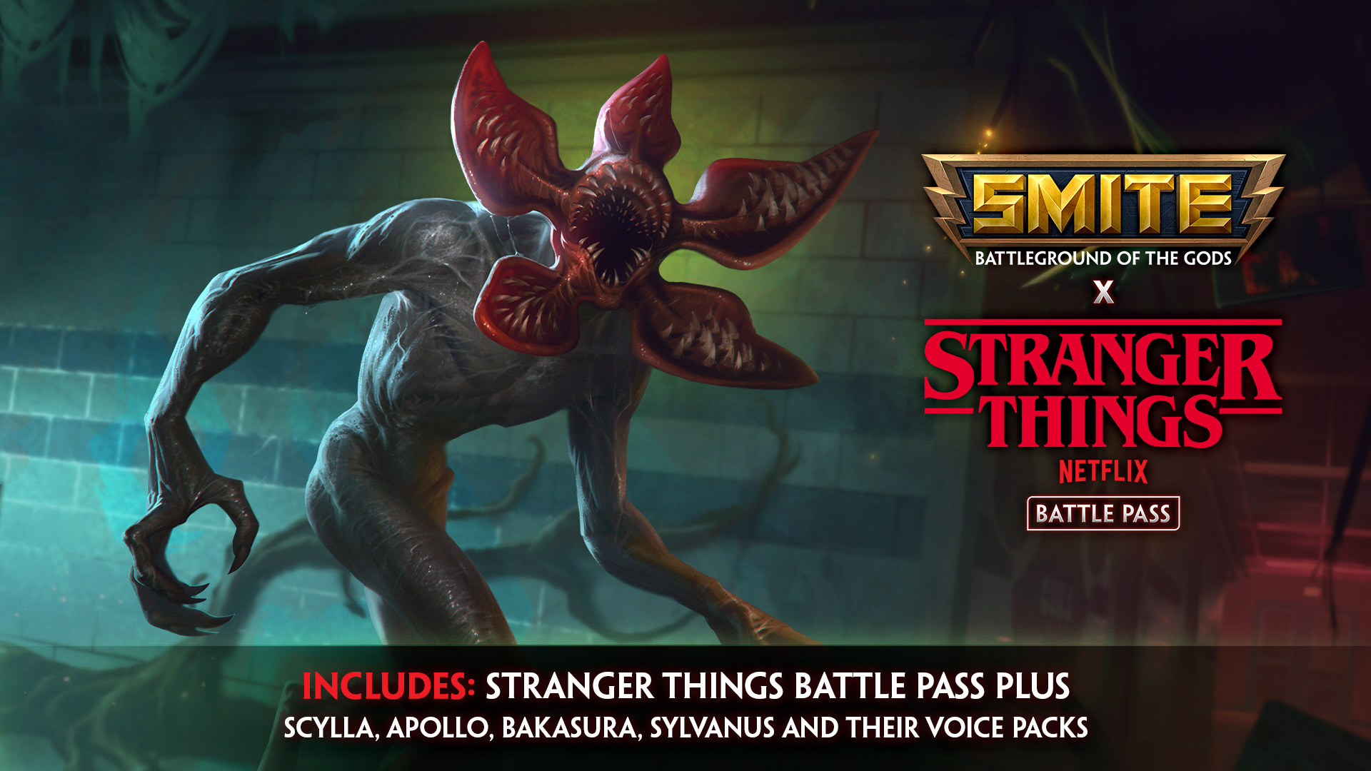 Eleven Scylla Smite X Stranger Things Wallpapers