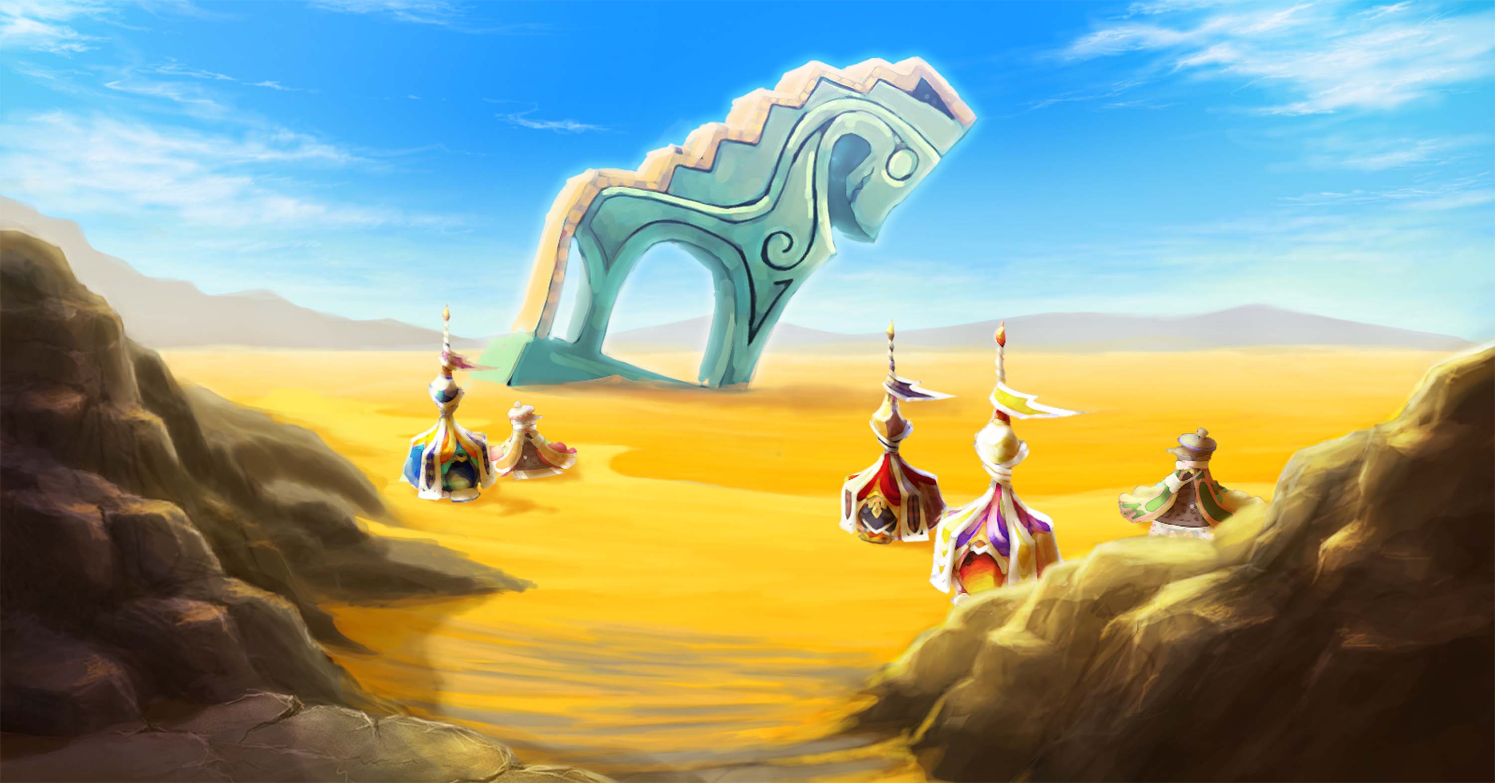 Ever Oasis Wallpapers