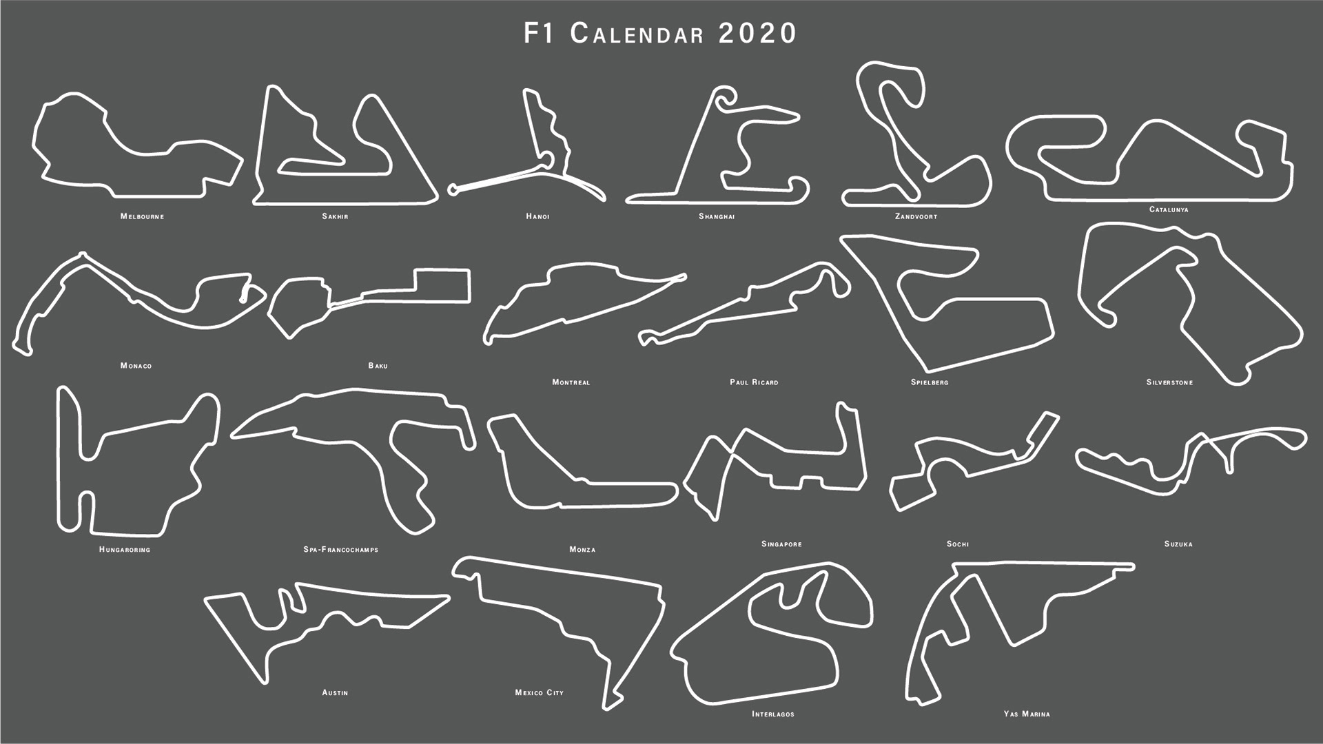 F1 2020 Wallpapers