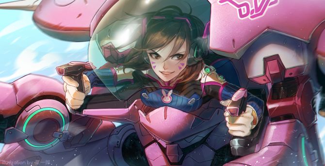 Fan Of D.Va Overwatch Wallpapers